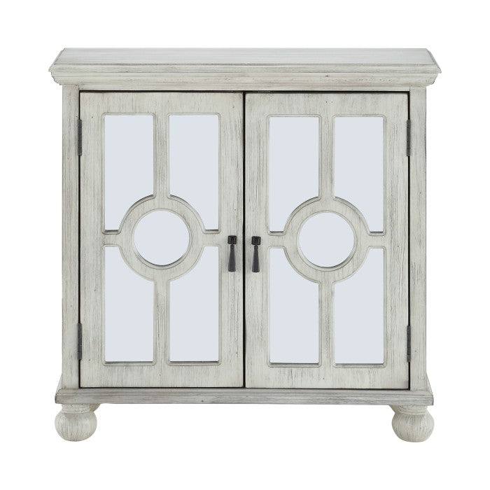Poppy Antique White Accent Chest - Ornate Home