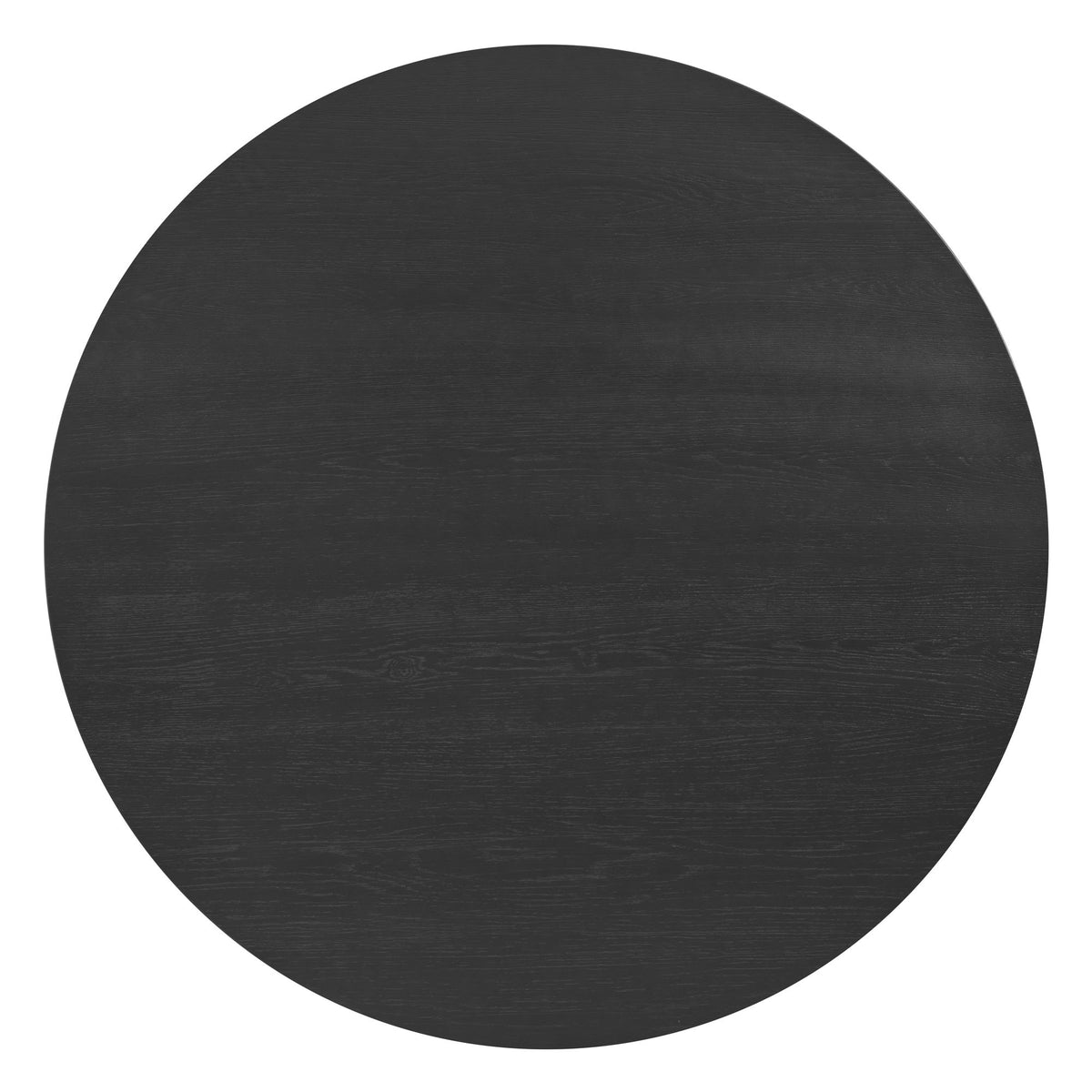 Portland Black Round Dining Table - Ornate Home