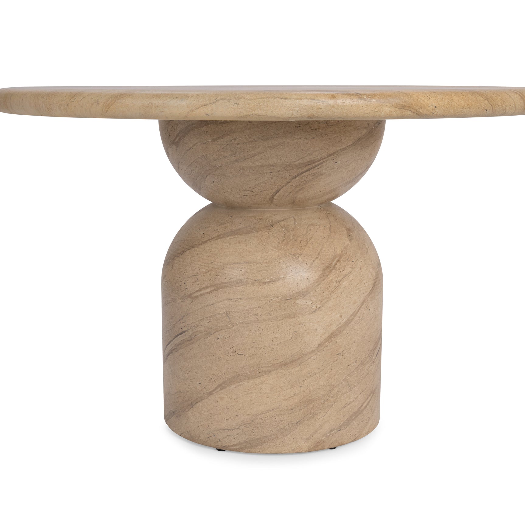 Portola Warm Sandstone Outdoor Dining Table - Ornate Home