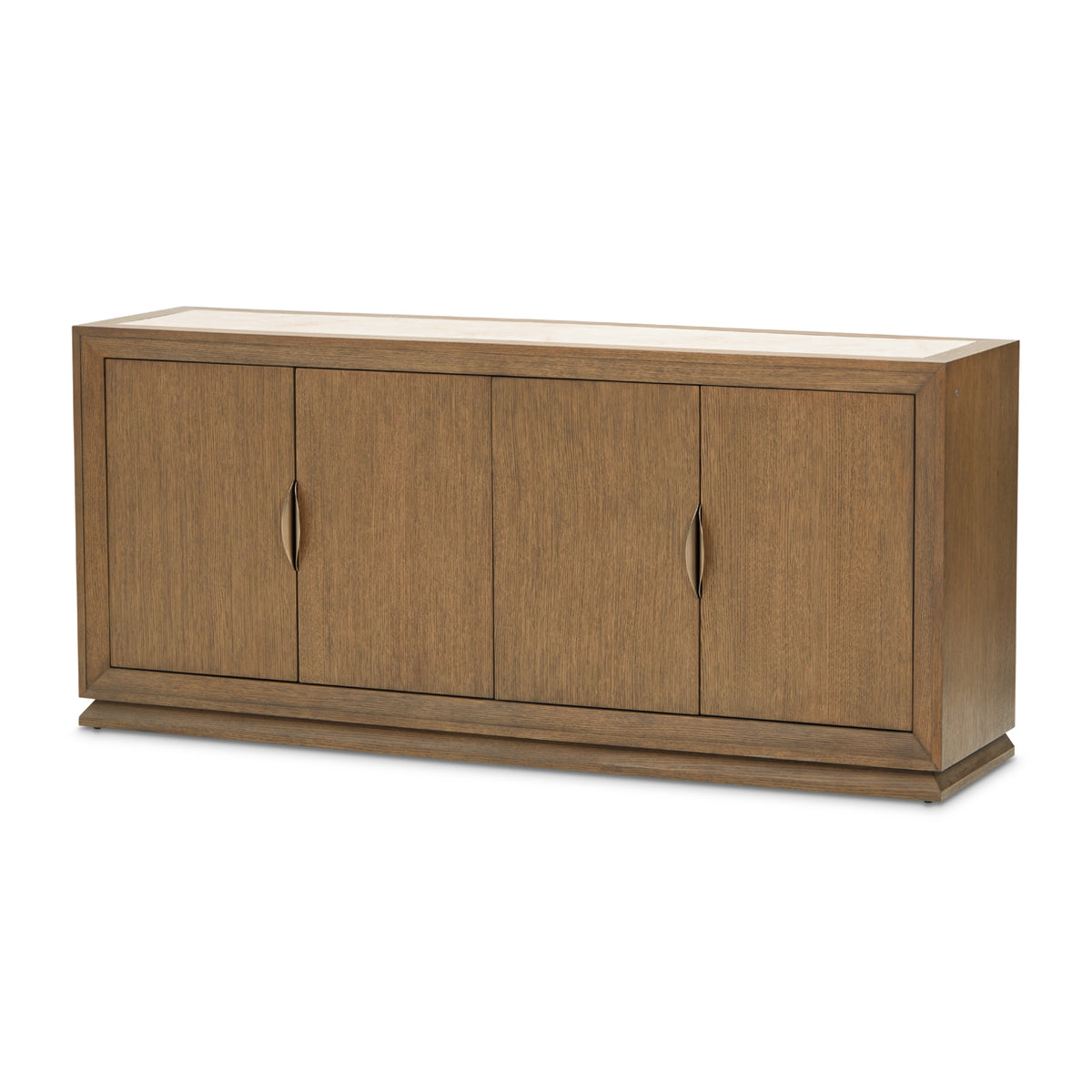Portrait Sienna Brown Sideboard with LED Lights