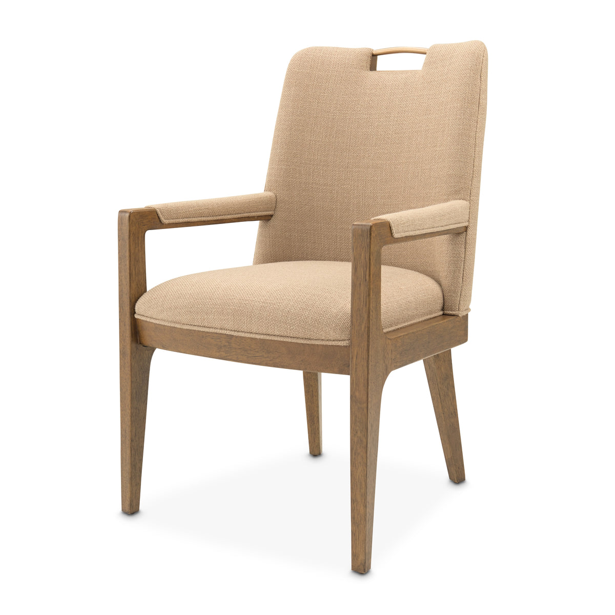 Portrait Sienna Brown/Toffee Dining Arm Chair (Set of 2)