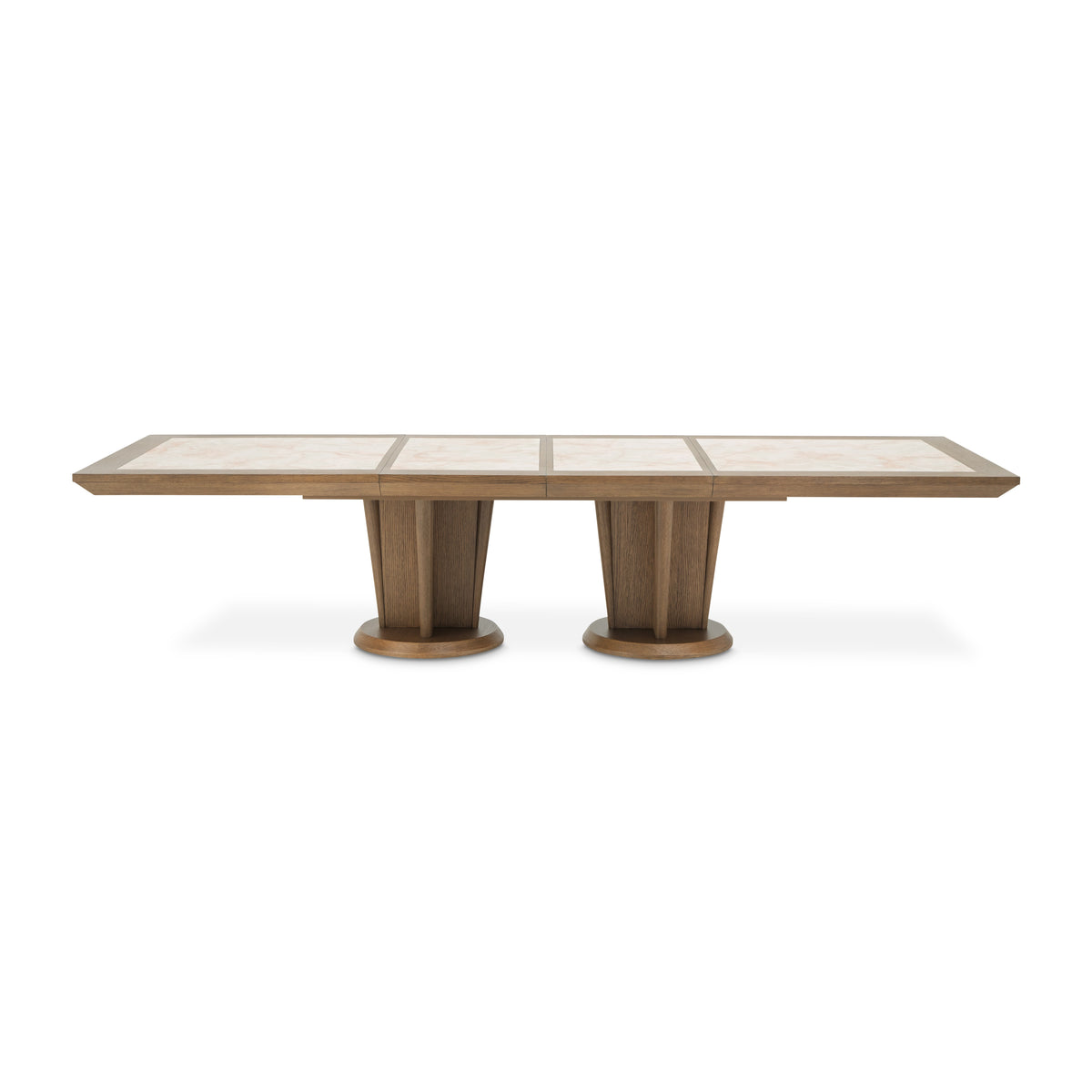 Portrait Sienna Brown Wide Rectangular Dining Table