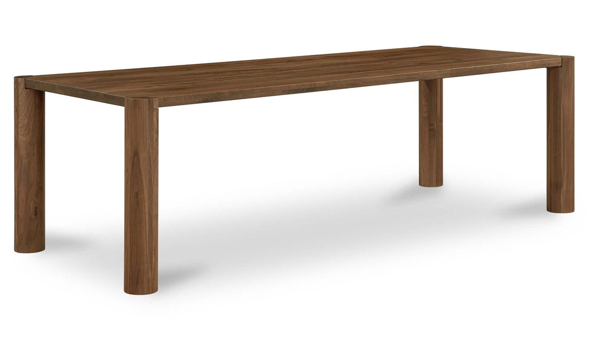 Post Walnut Large Dining Table - Ornate Home