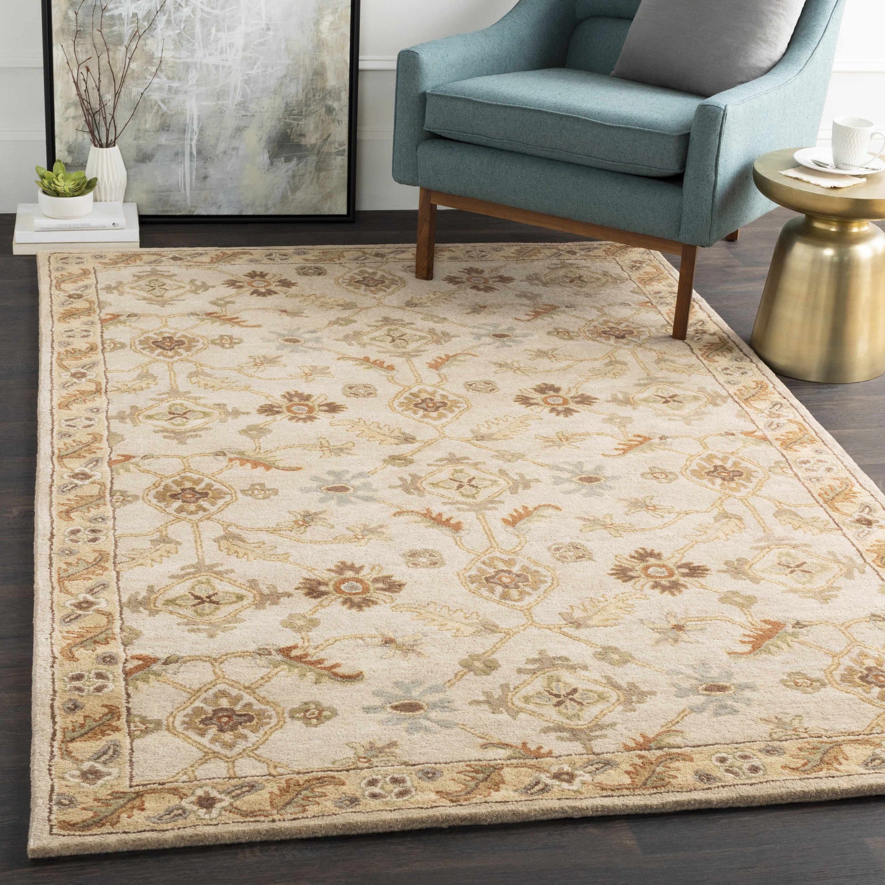 Postelle Wool Rug - Clearance - Ornate Home