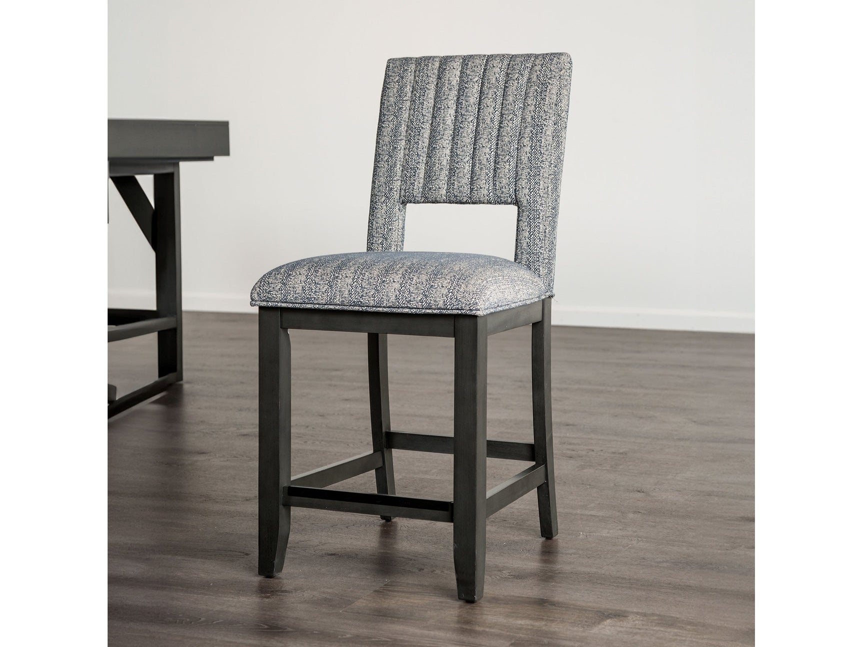 Potton Bluish Gray Counter Ht. Chair (Set of 2) - Ornate Home