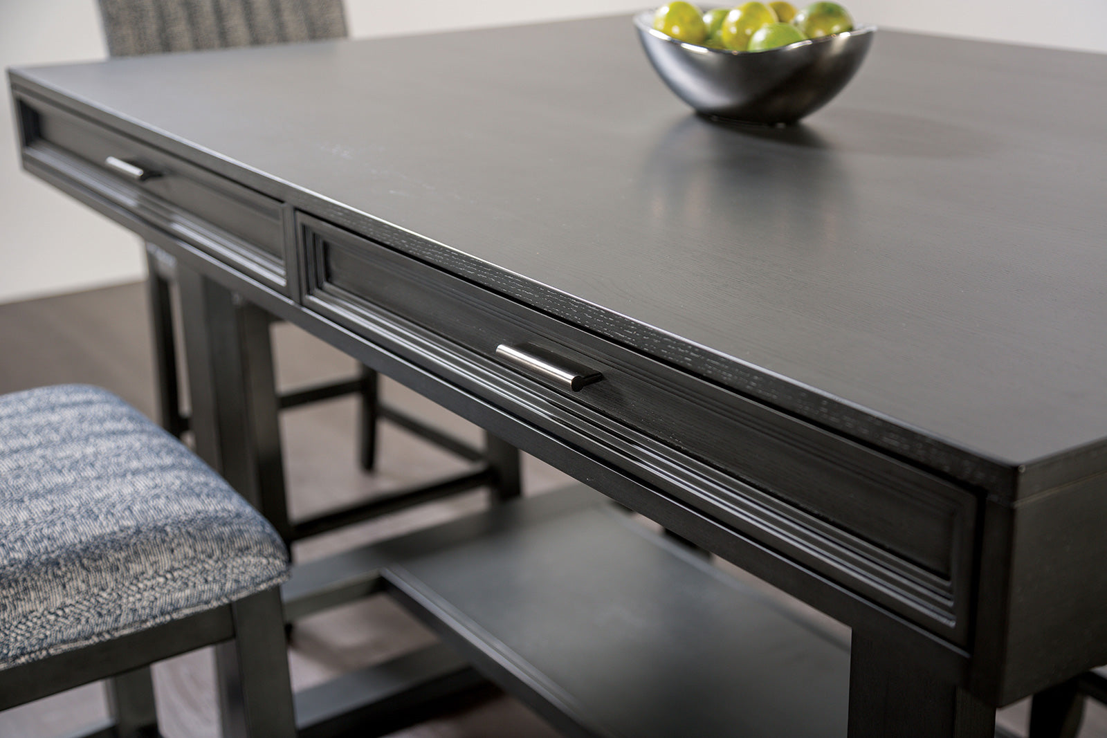 Potton Gray 7 Pc. Counter Height Set - Ornate Home