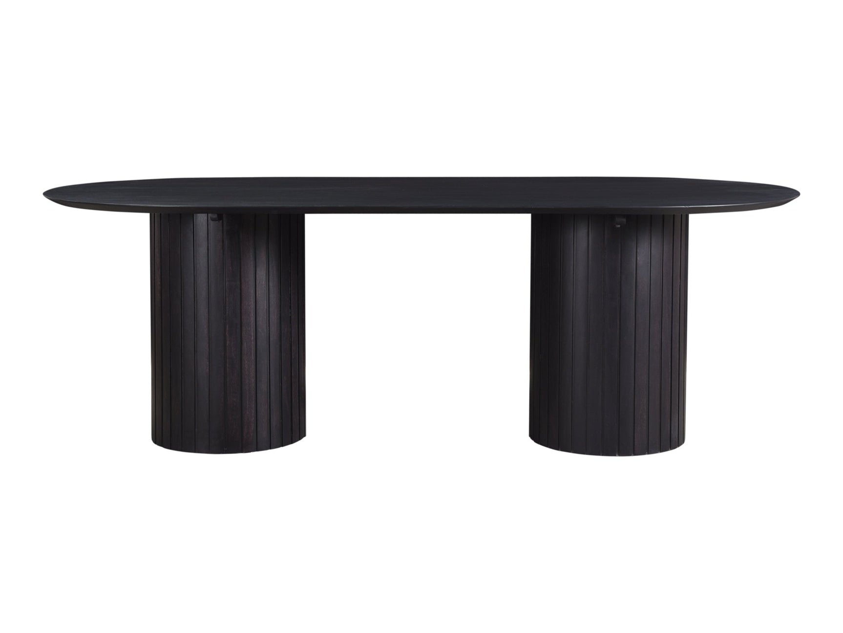 Povera Black Dining Table - Ornate Home