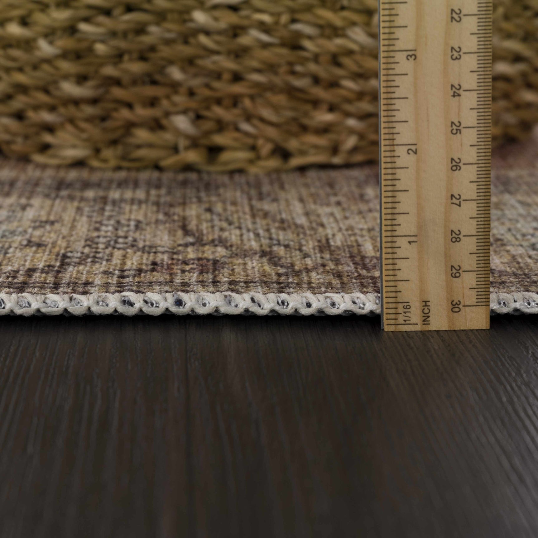 Powhatan Washable Thin Rug - Ornate Home