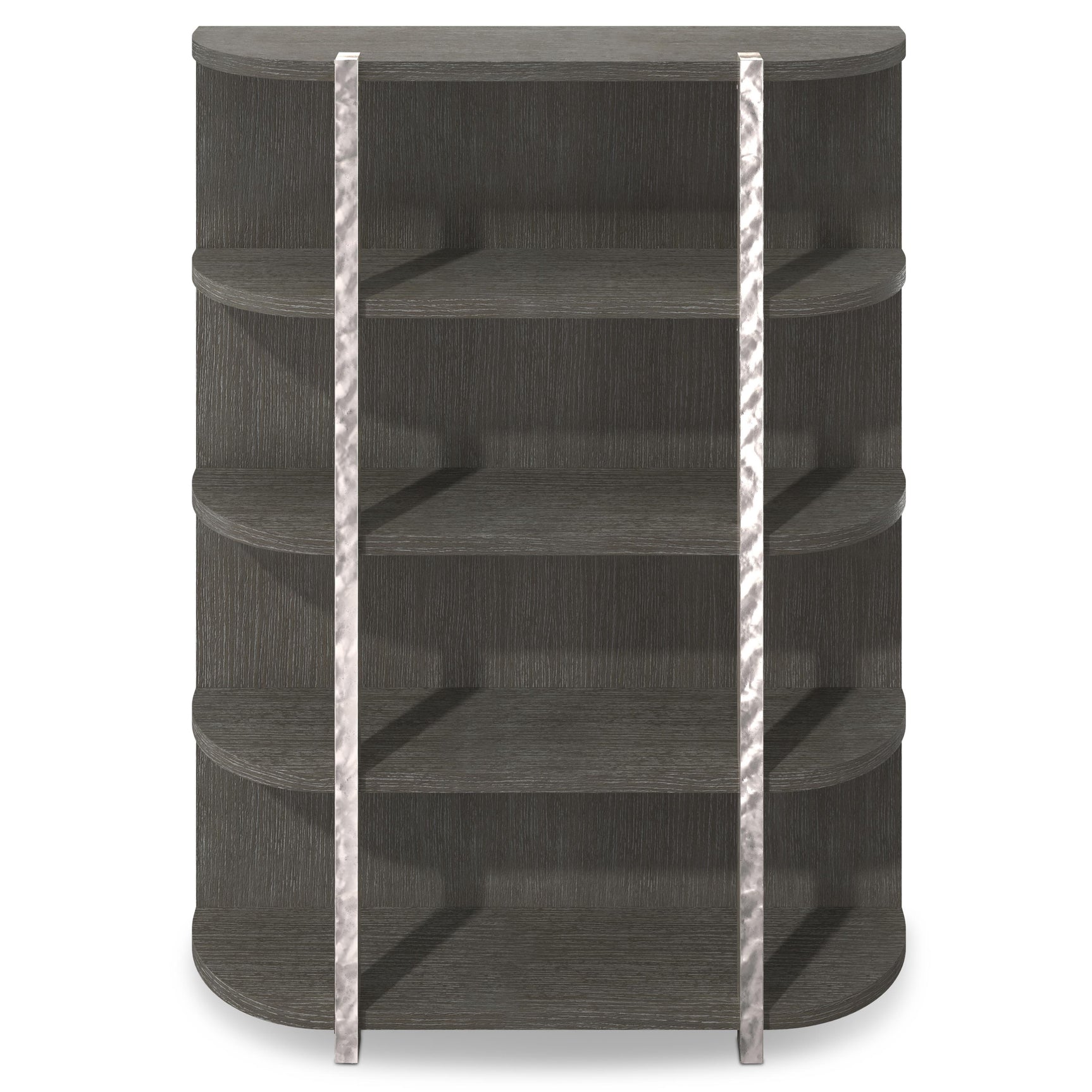 Prado Bright Graphite/Porcini Etagere - Ornate Home
