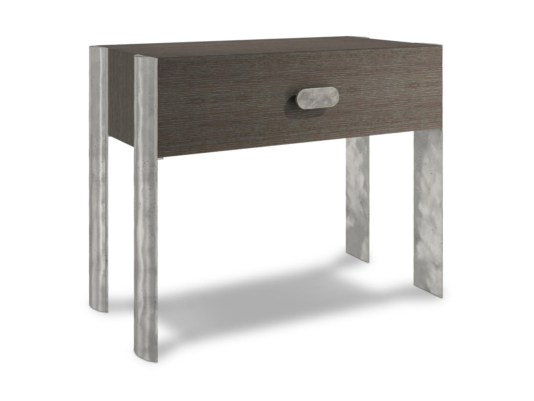 Prado Bright Graphite/Porcini Nightstand - Ornate Home