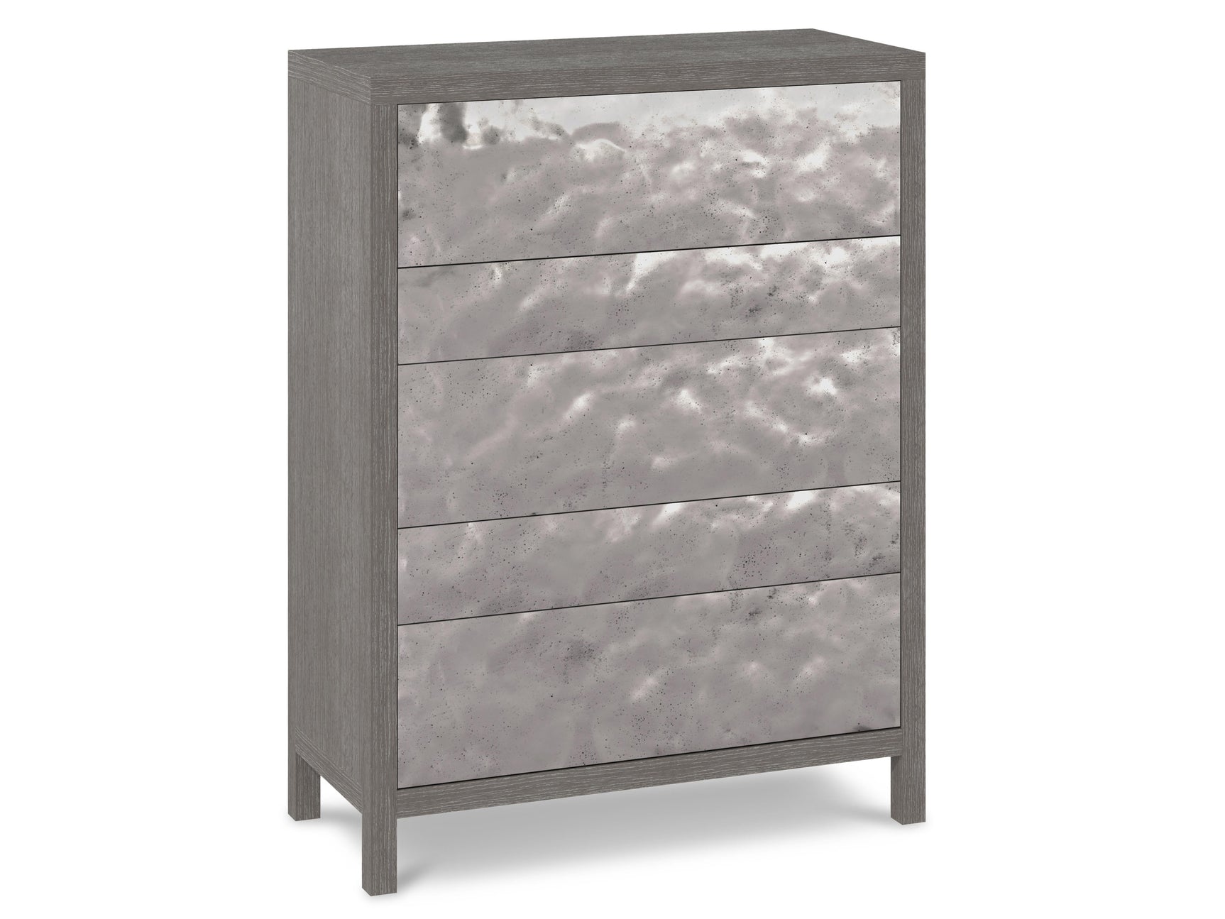 Prado Bright Graphite/Porcini Tall Drawer Chest - Ornate Home