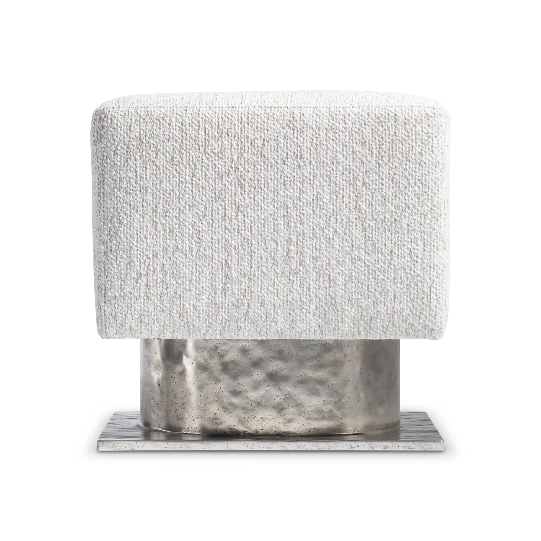 Prado Bright Graphite/White/Cream Bench - Ornate Home