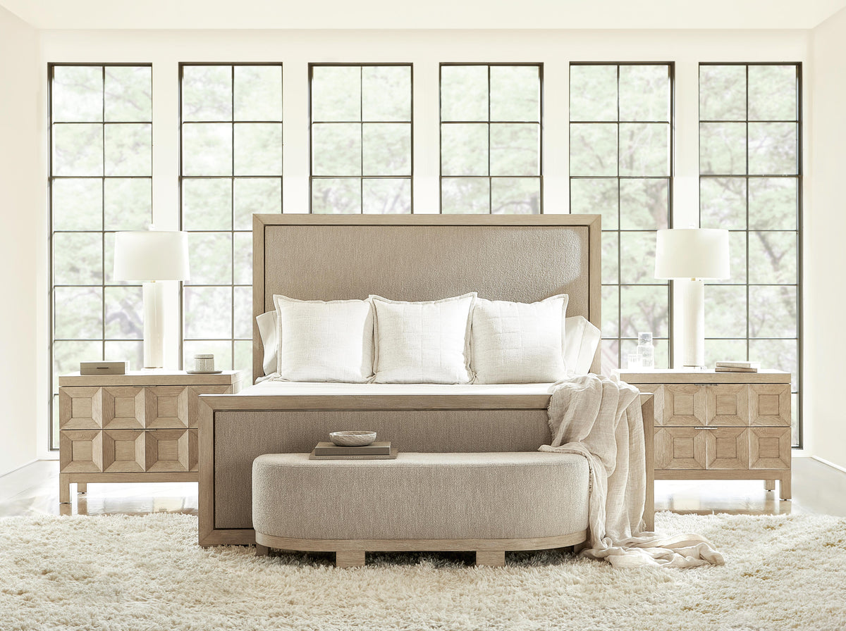 Prado Tawny King Panel Bed - Ornate Home