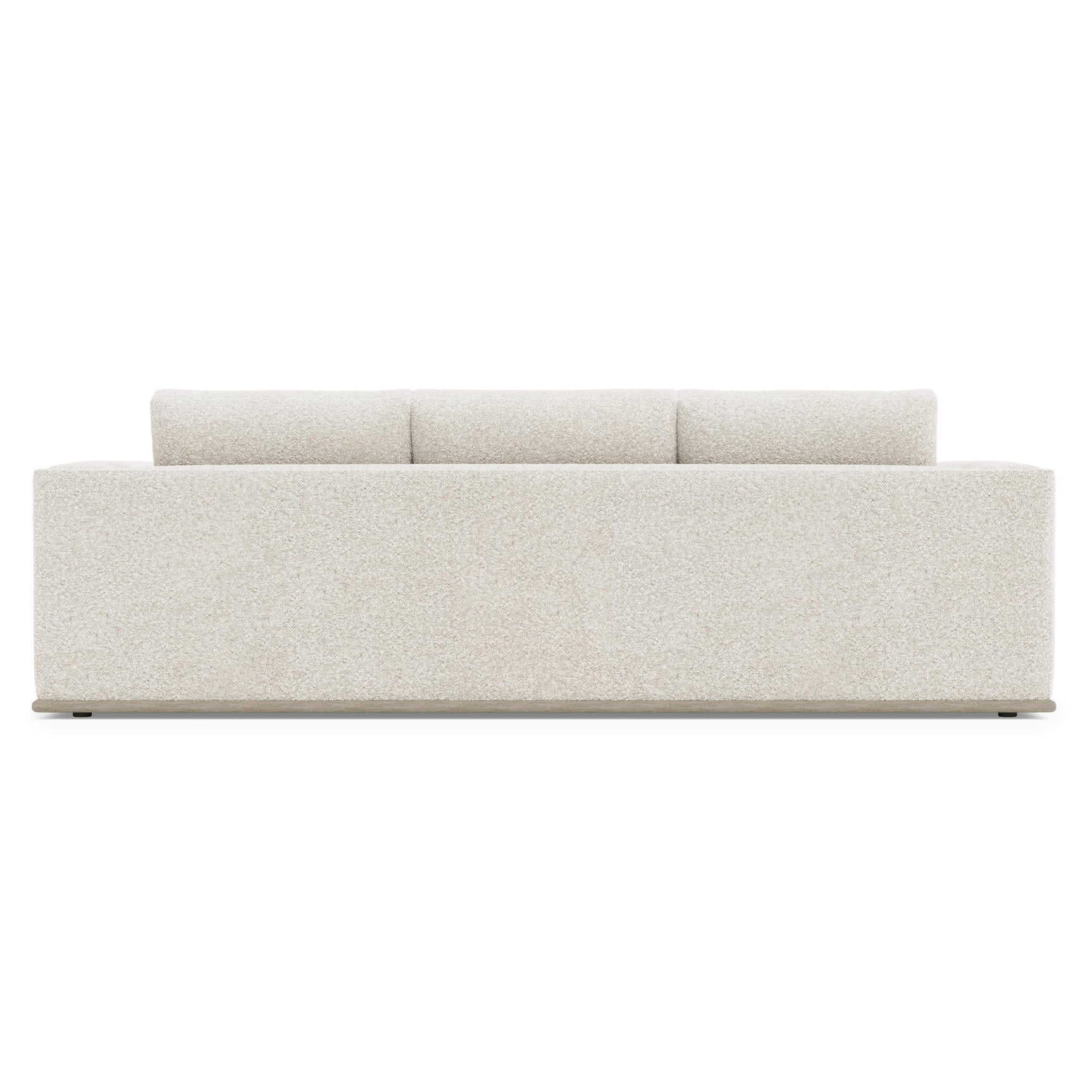 Prague Greige Sofa Without Pillows - Ornate Home