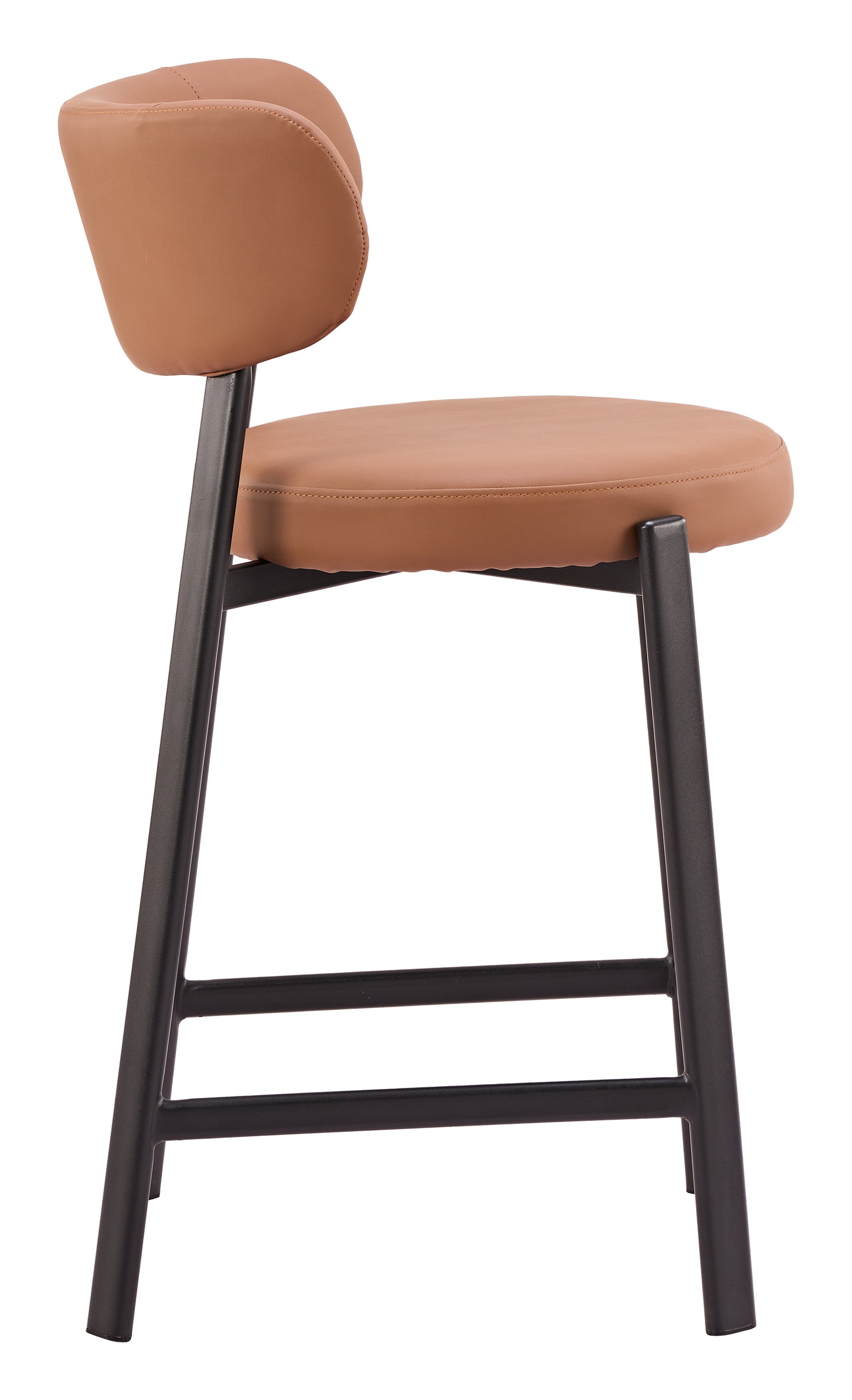 Prairie Brown Counter Stool (Set of 2)