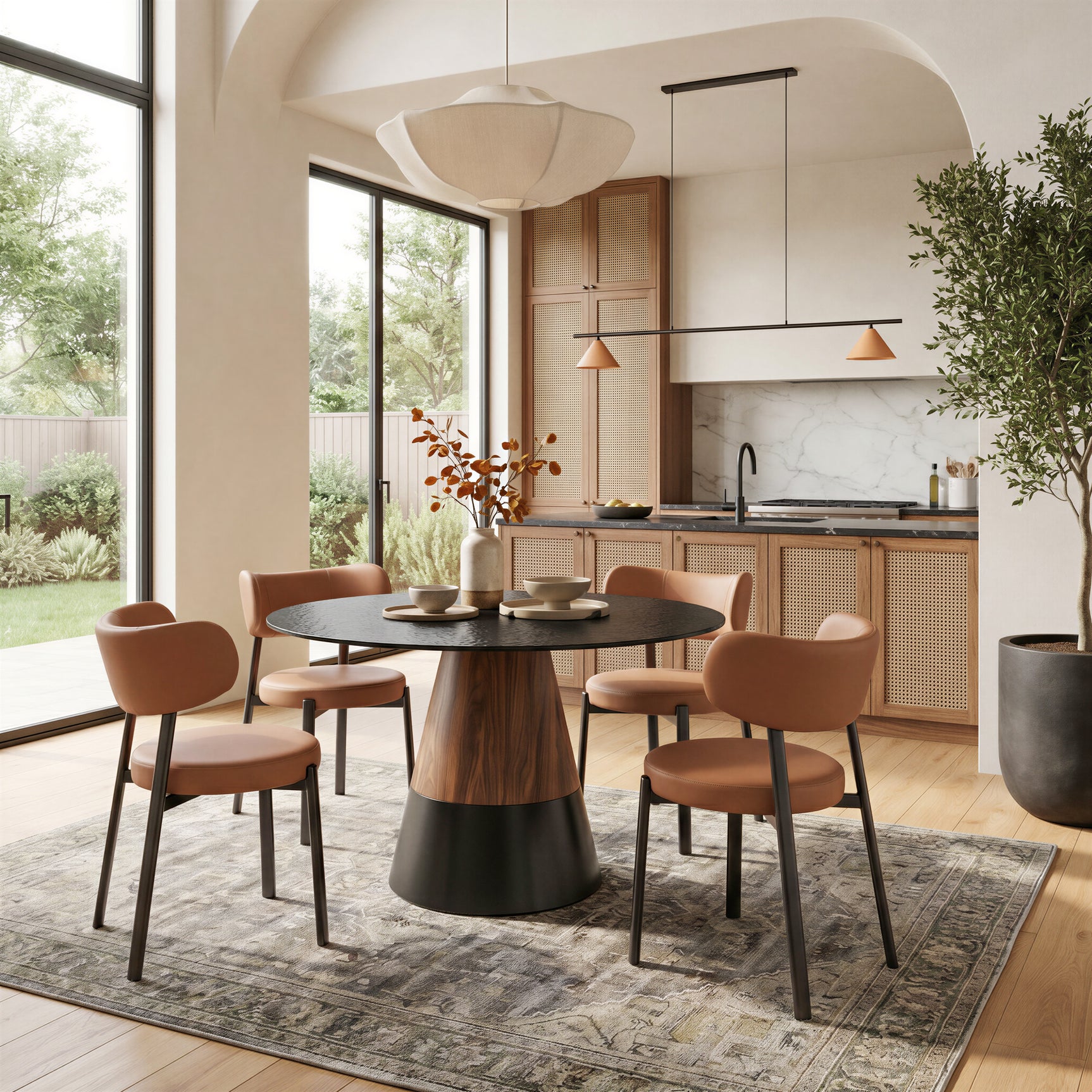 Prairie Brown Dining Chair (Set of 2)
