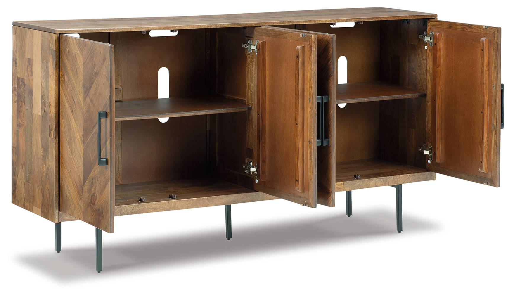 Prattville Brown Accent Cabinet (Online Special Price) - Ornate Home