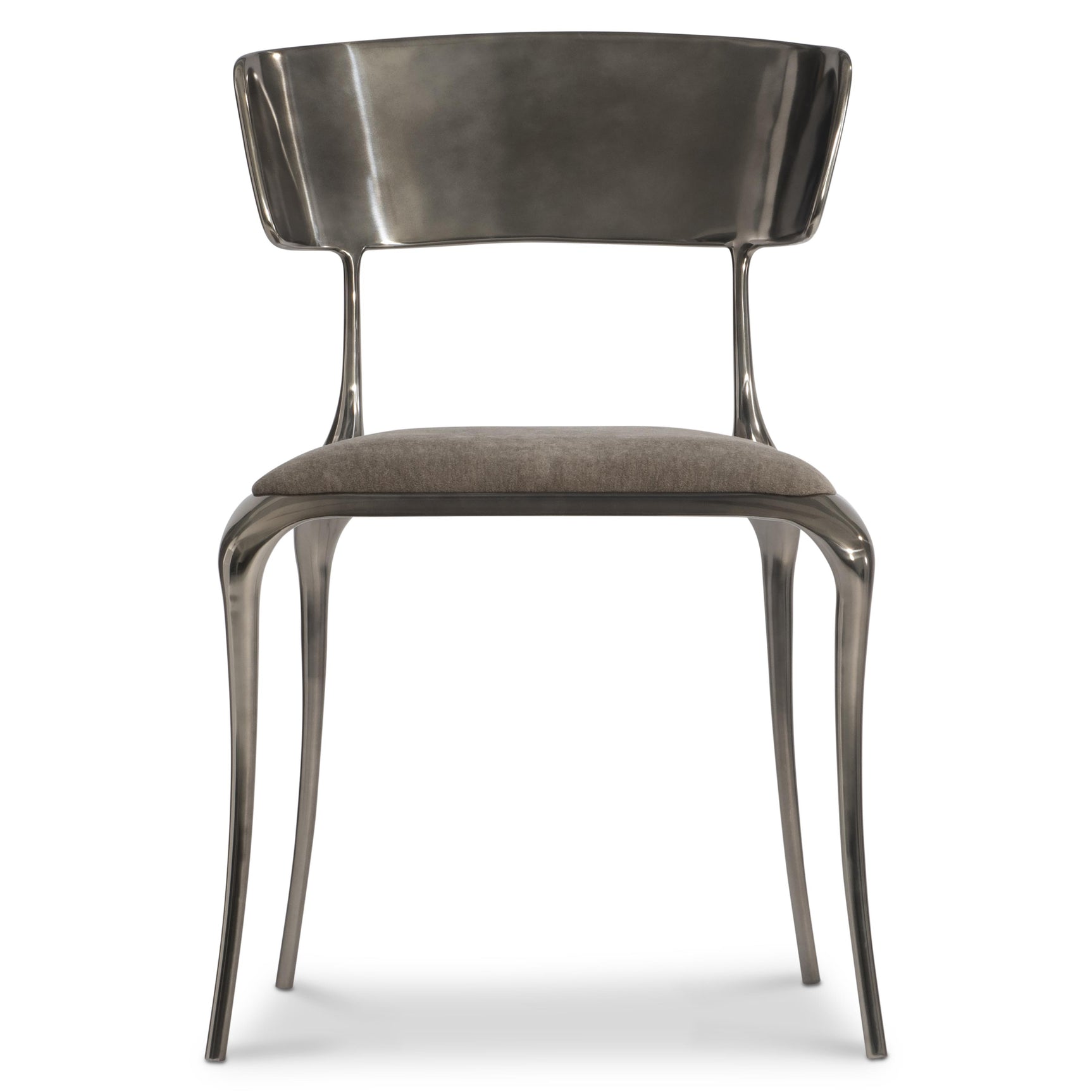 Pravo Light Bronze/Light Warm Taupe Side Chair - Ornate Home