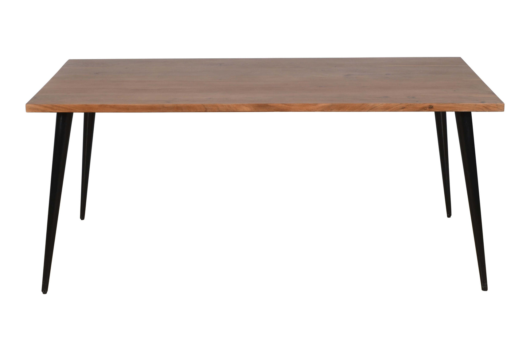 Prelude Suede/Dark Brown Rect Dining Table w/ 4 Draper Chairs - Ornate Home