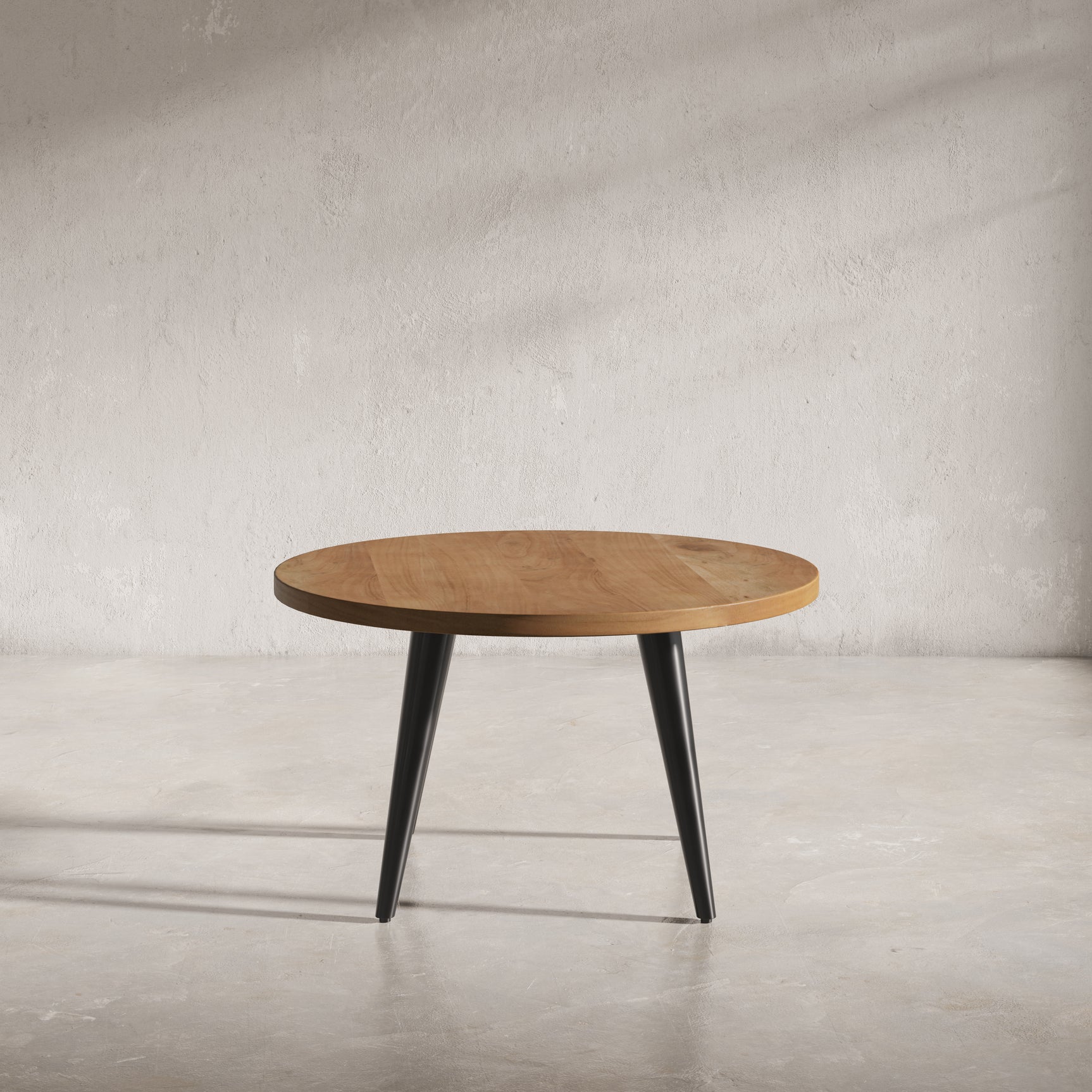 Prelude Suede Round Cocktail Table - Ornate Home