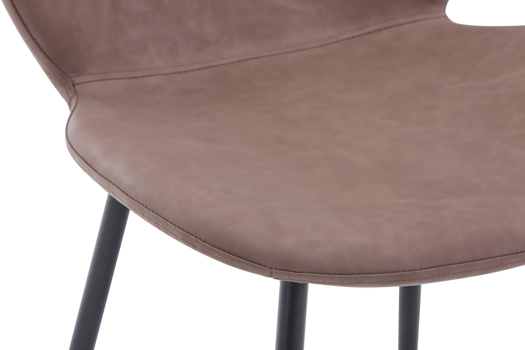Prelude Suede/Walnut Round Dining Table w/ 4 Wright Chairs - Ornate Home