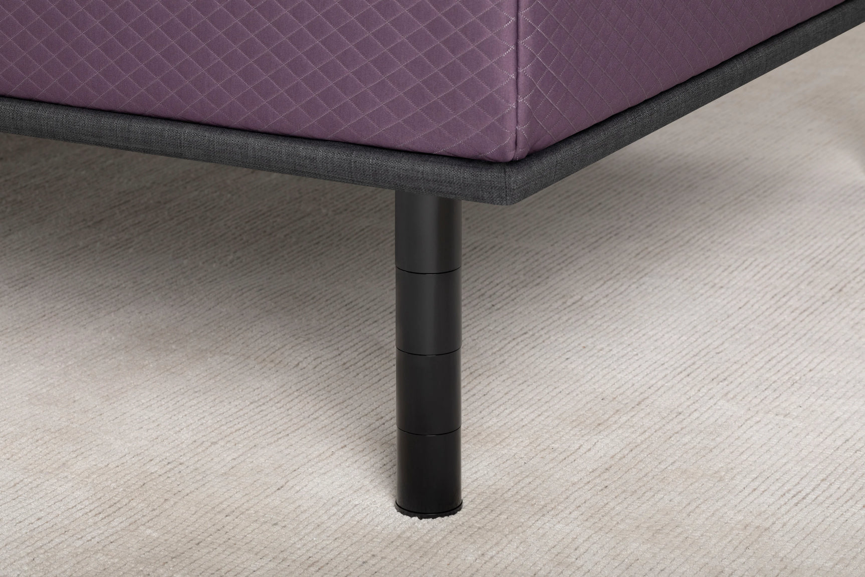 Premium Smart Charcoal King Adjustable Base Bed Frame - Ornate Home