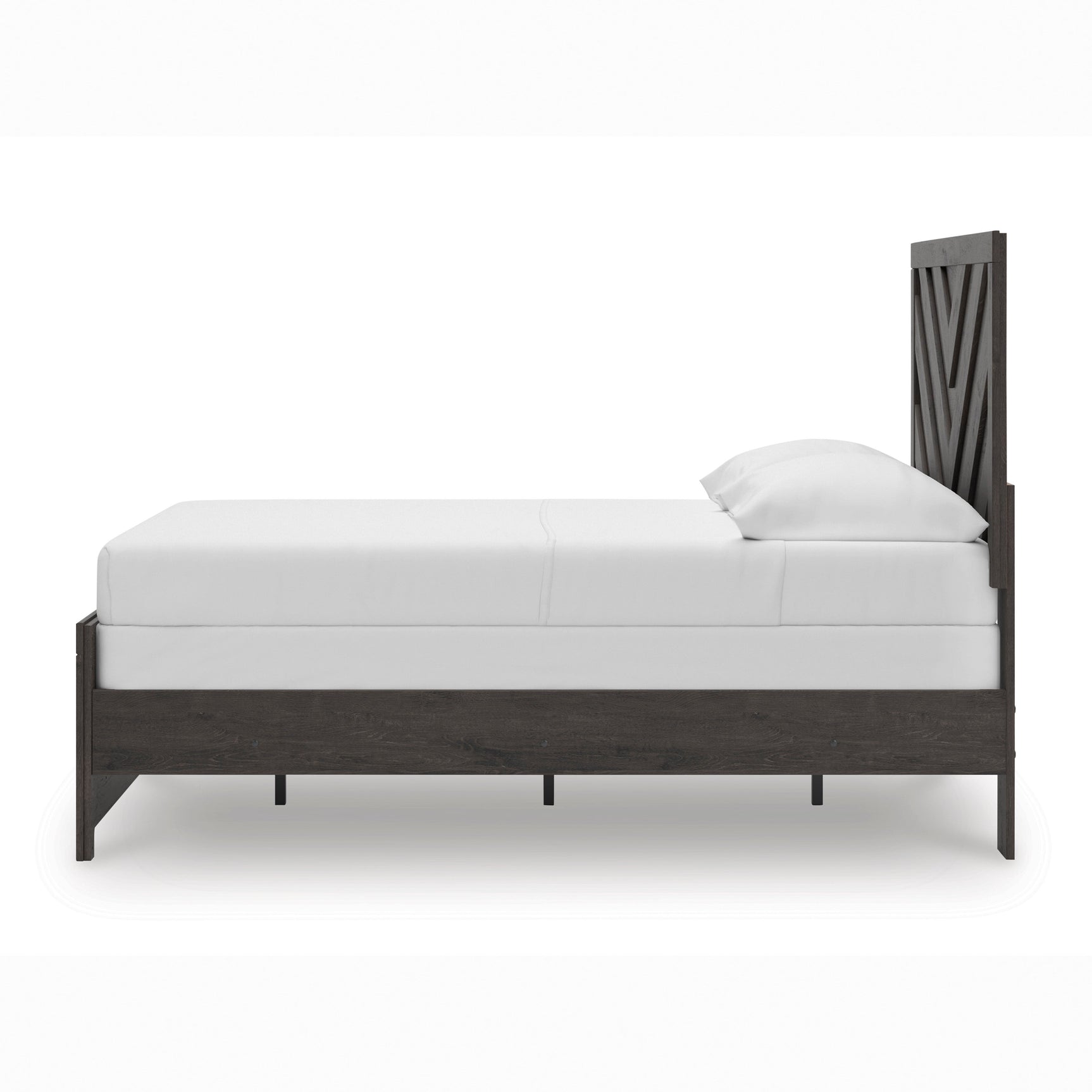 Prendonea Charcoal Full Panel Bed, Dresser and 2 Nightstand (Online Special Price) - Ornate Home