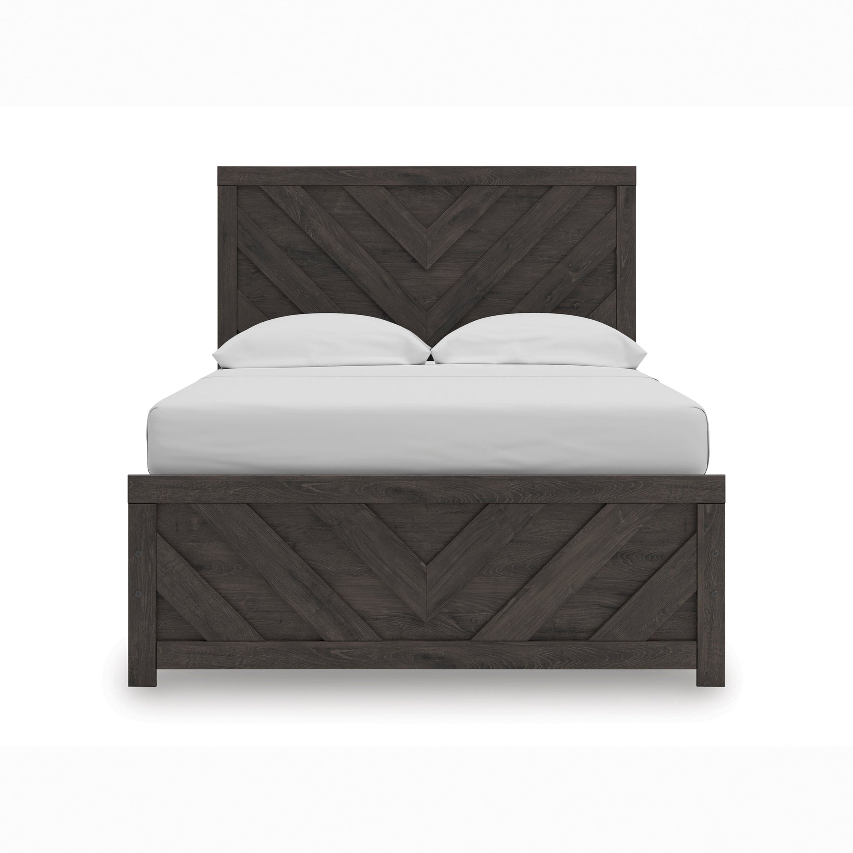 Prendonea Charcoal Full Panel Bed, Dresser and 2 Nightstand (Online Special Price) - Ornate Home