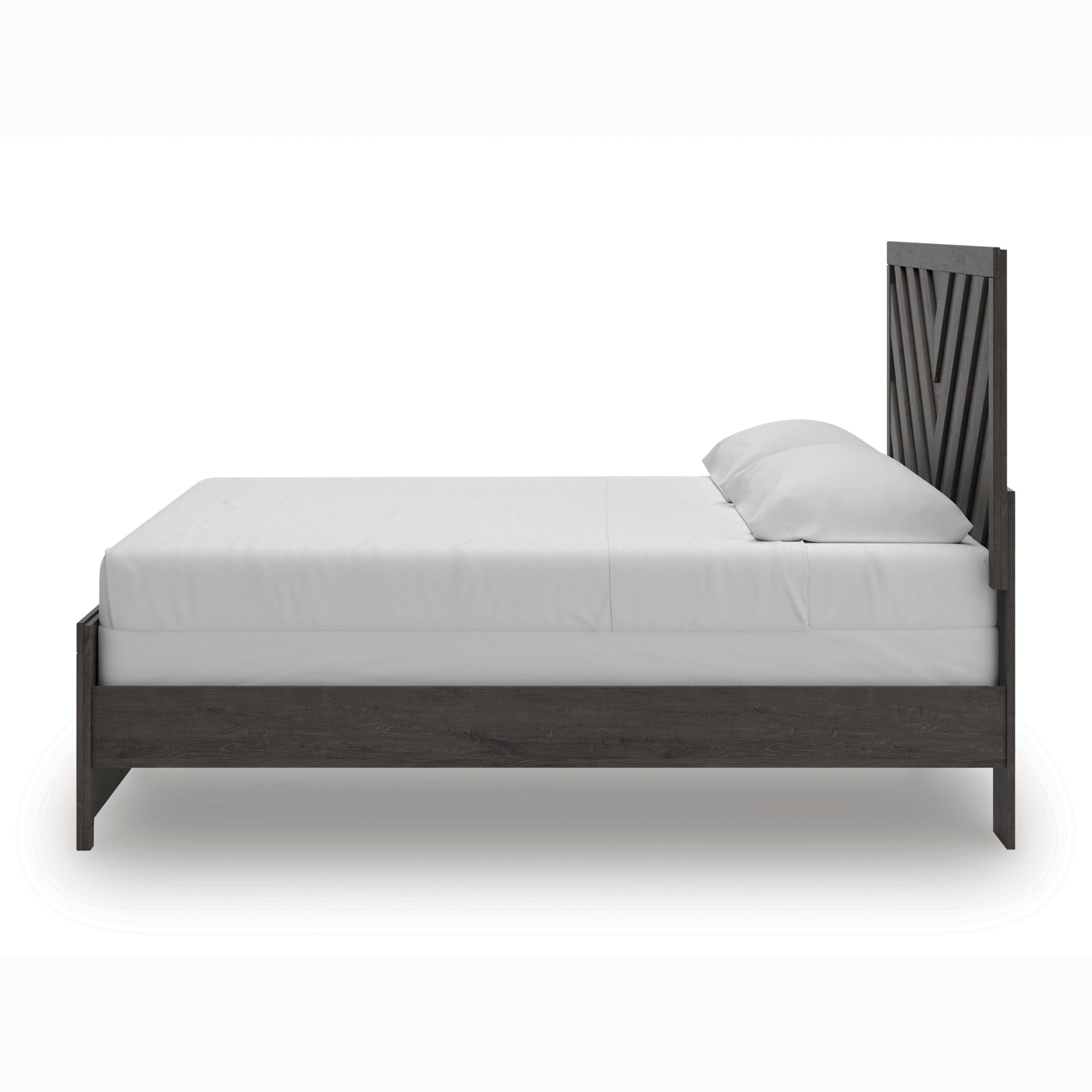 Prendonea Charcoal King Panel Bed, Dresser and Mirror (Online Special Price) - Ornate Home