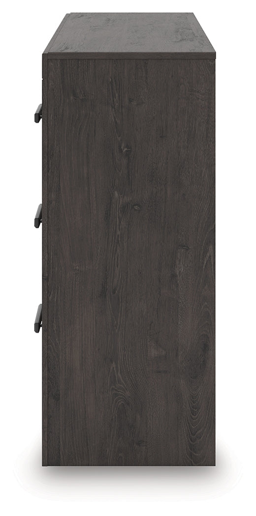 Prendonea Charcoal Queen Panel Bedroom Set with Dresser and Nightstand (Online Special Price) - Ornate Home