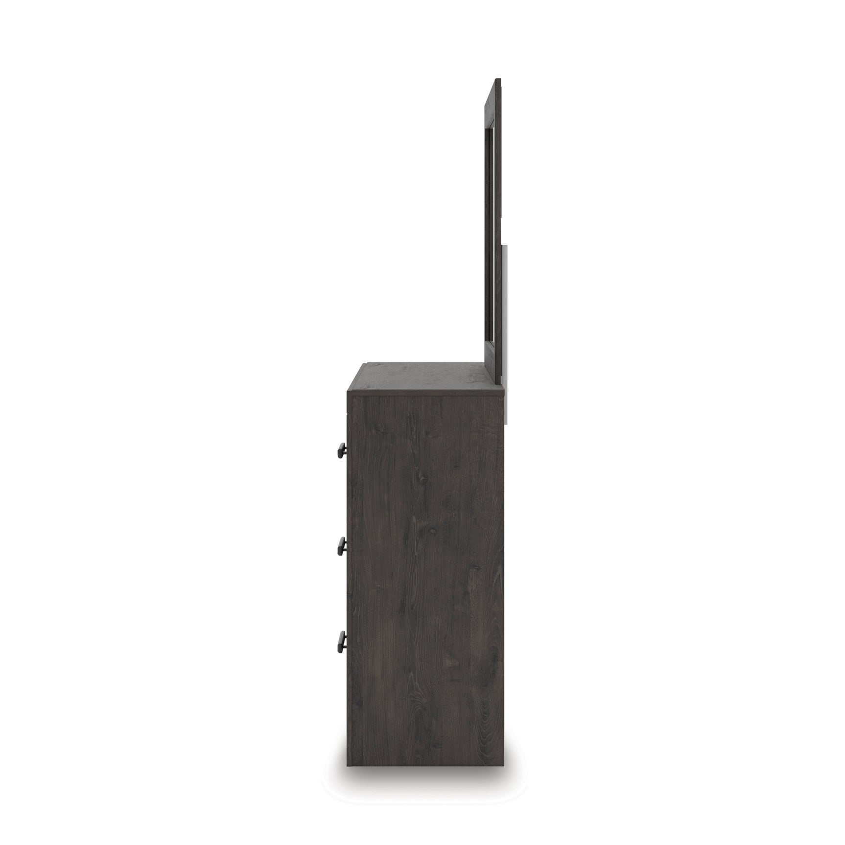 Prendonea Charcoal Twin Panel Bed, Dresser, Mirror and Nightstand (Online Special Price) - Ornate Home