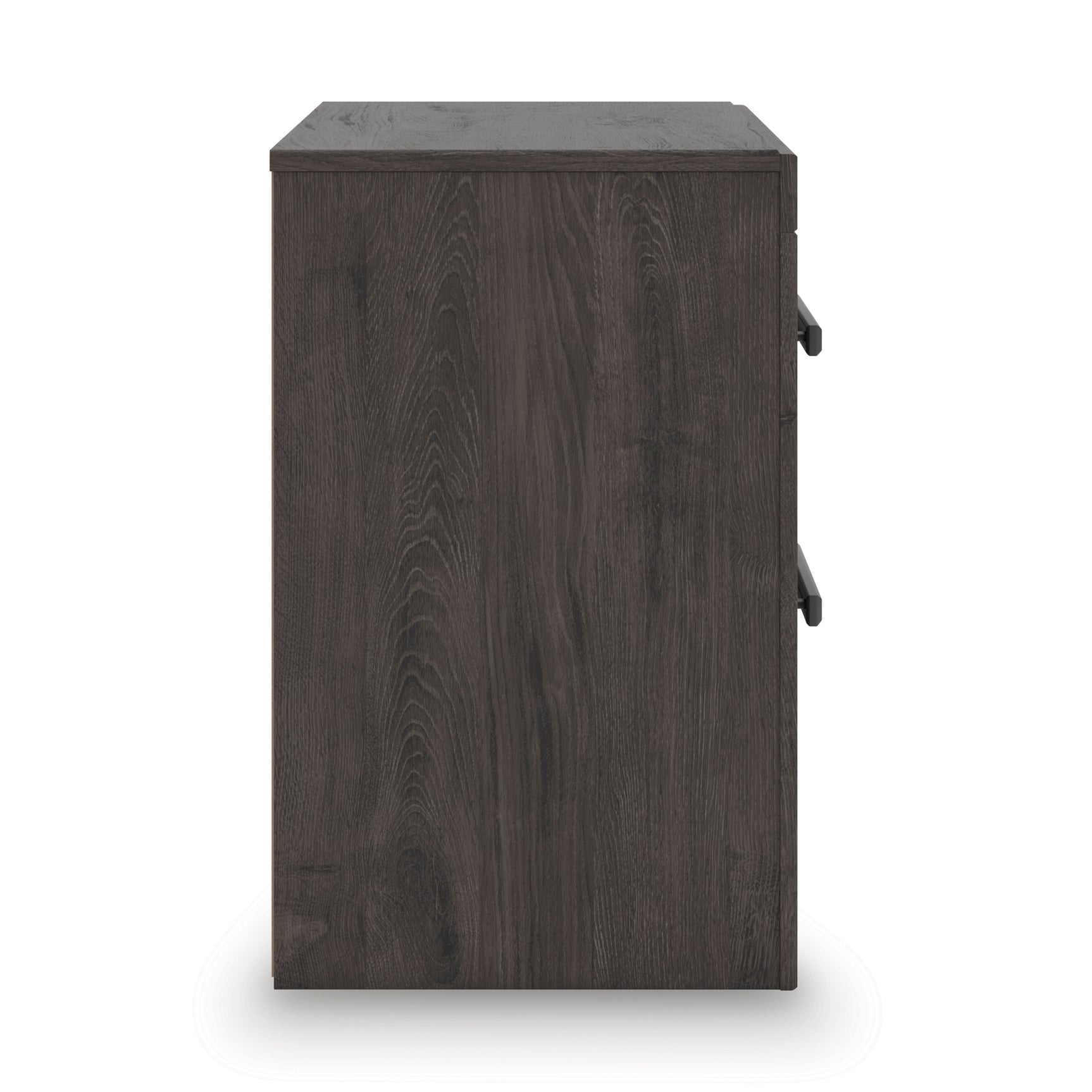 Prendonea Charcoal Twin Panel Bed, Dresser and 2 Nightstand - Ornate Home