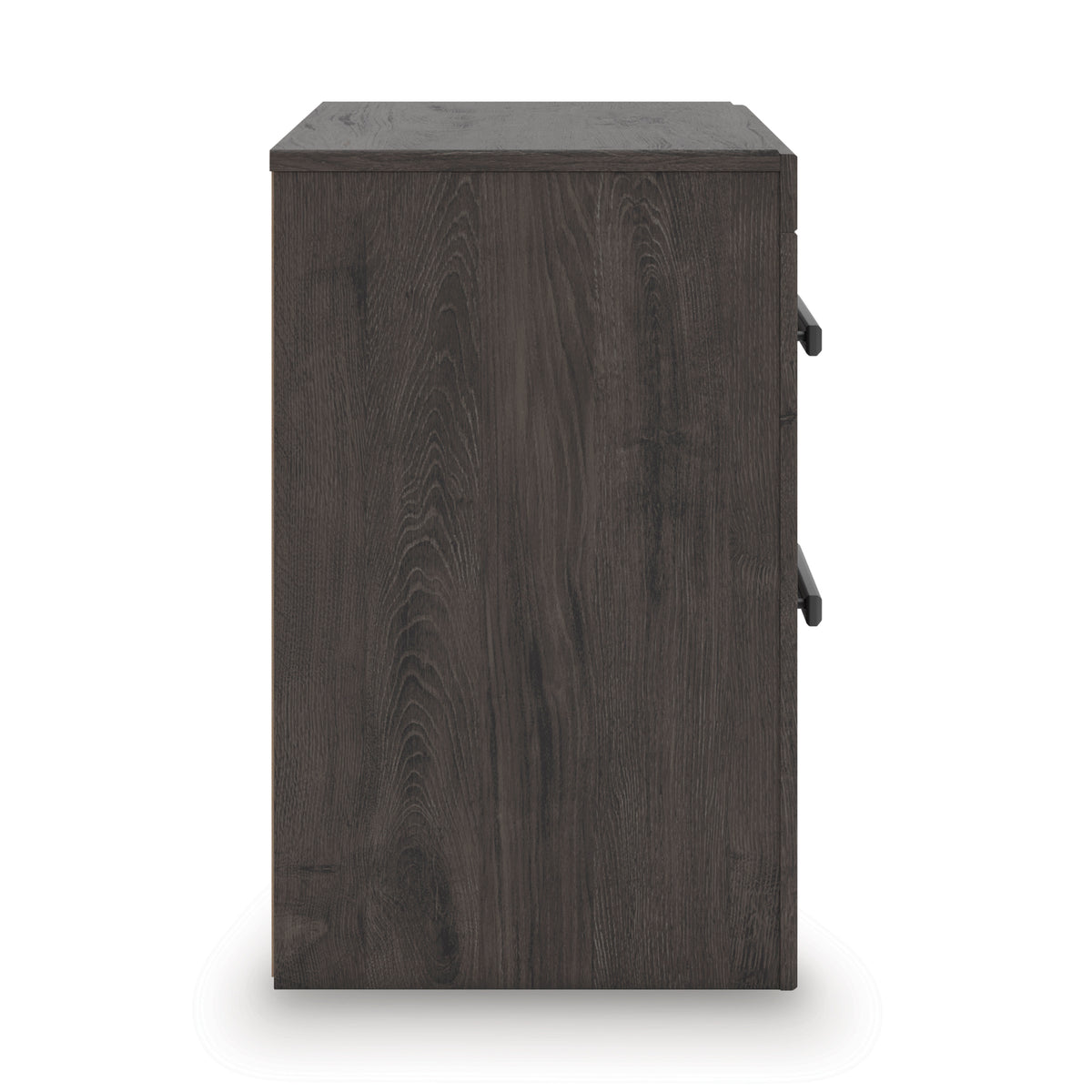 Prendonea Charcoal Twin Panel Bed, Dresser and Nightstand - Ornate Home