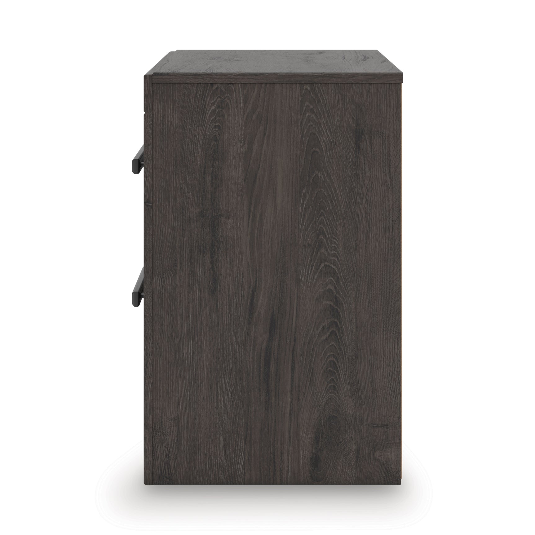 Prendonea Charcoal Twin Panel Bed, Dresser and 2 Nightstand - Ornate Home
