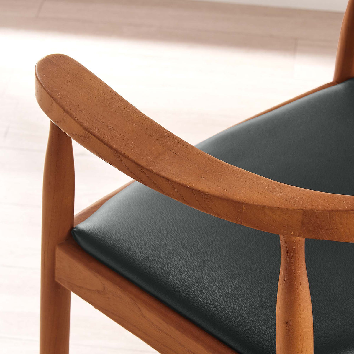 Presidential Black Dining Armchair - Ornate Home