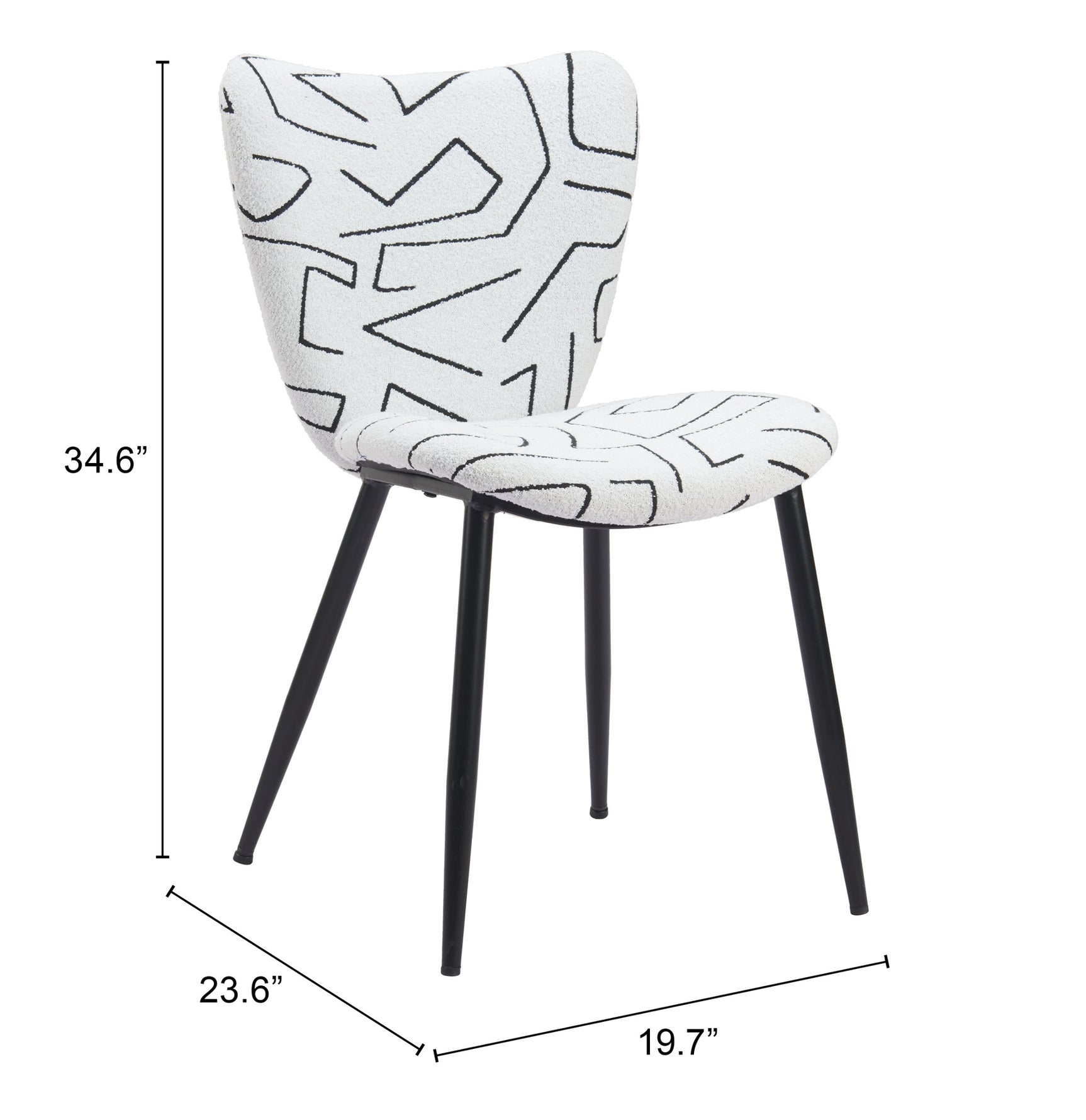Prestige White Dining Chair (Set of 2) - Ornate Home