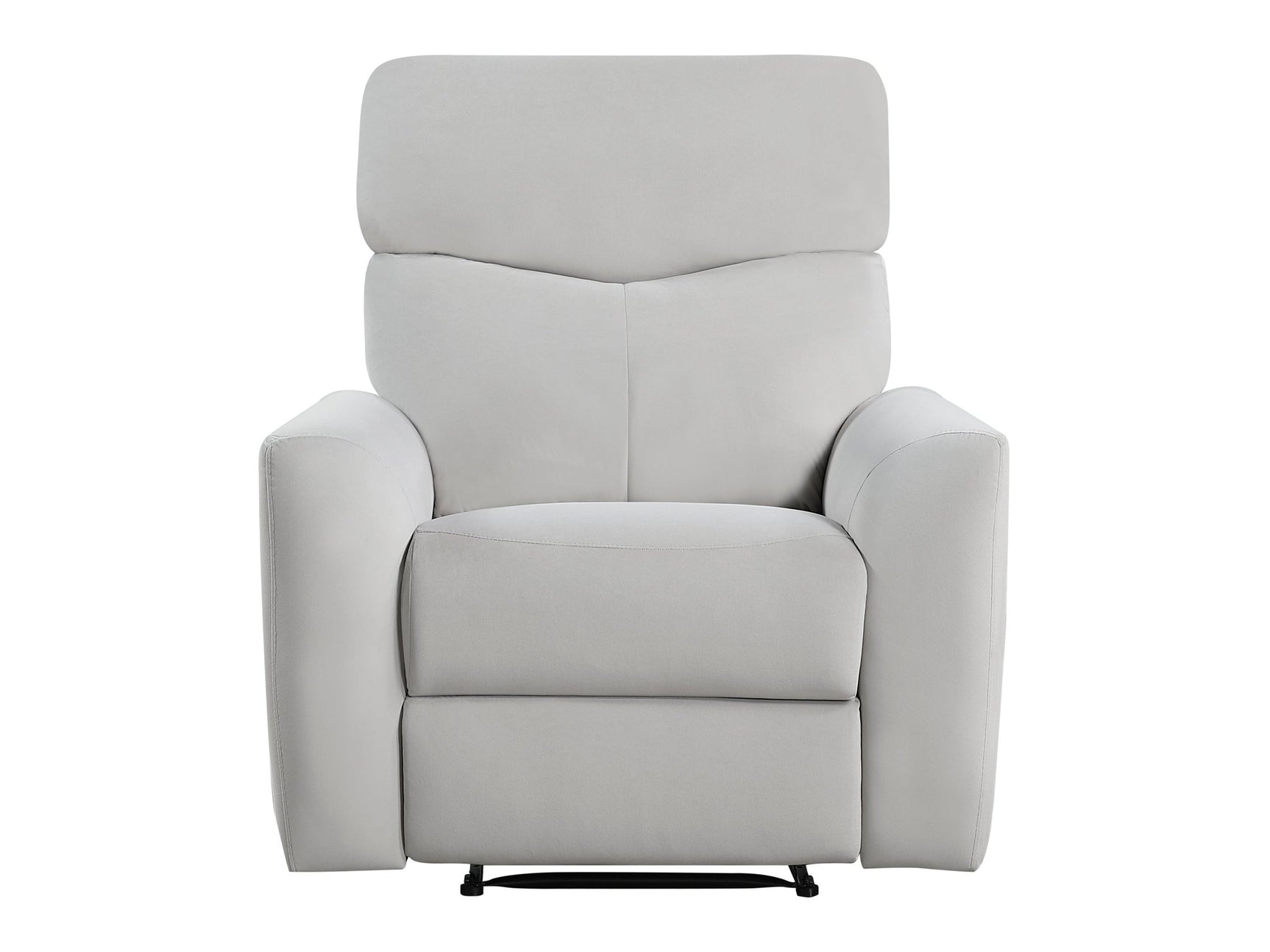 Preston Gray Reclining Chair - Ornate Home