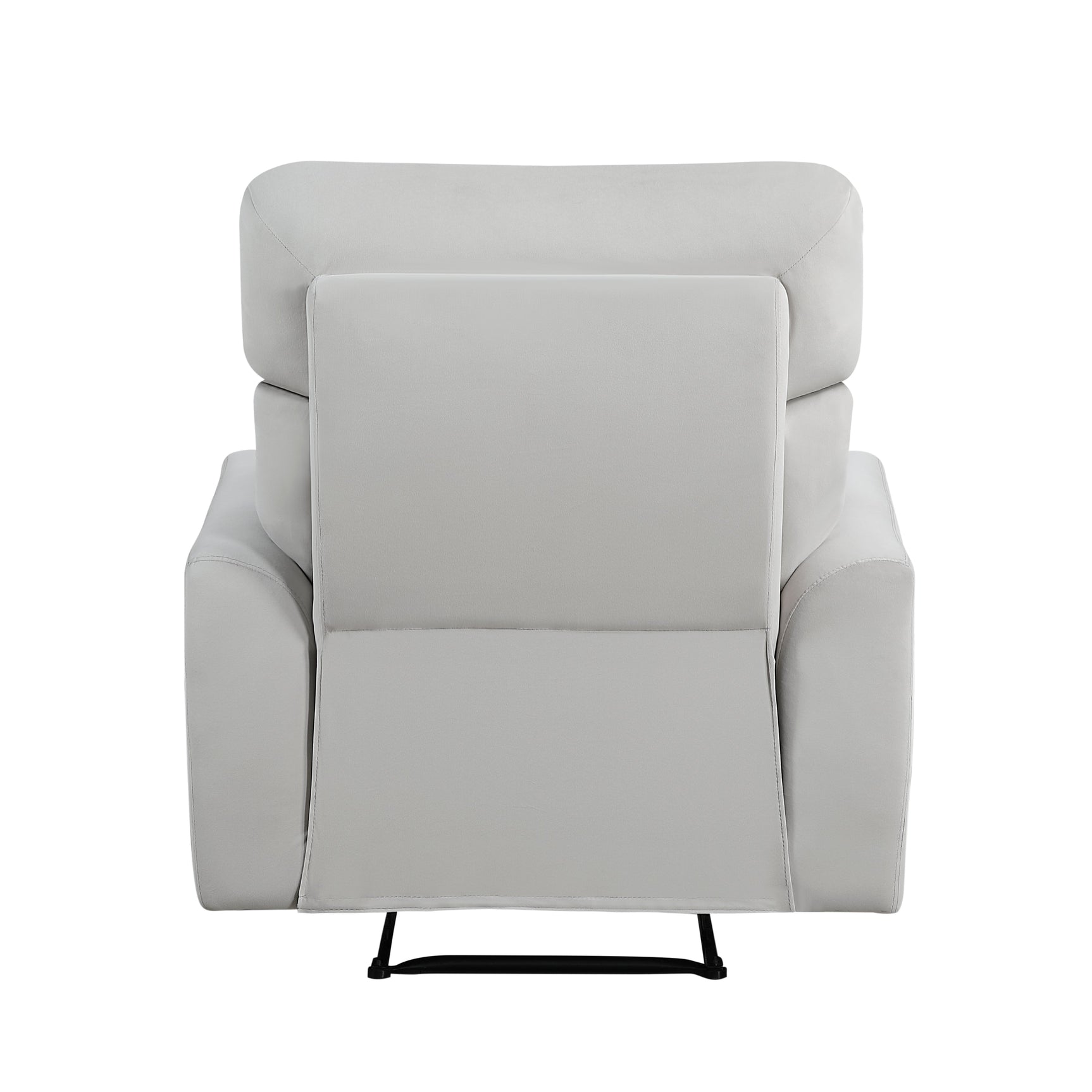 Preston Gray Reclining Chair - Ornate Home