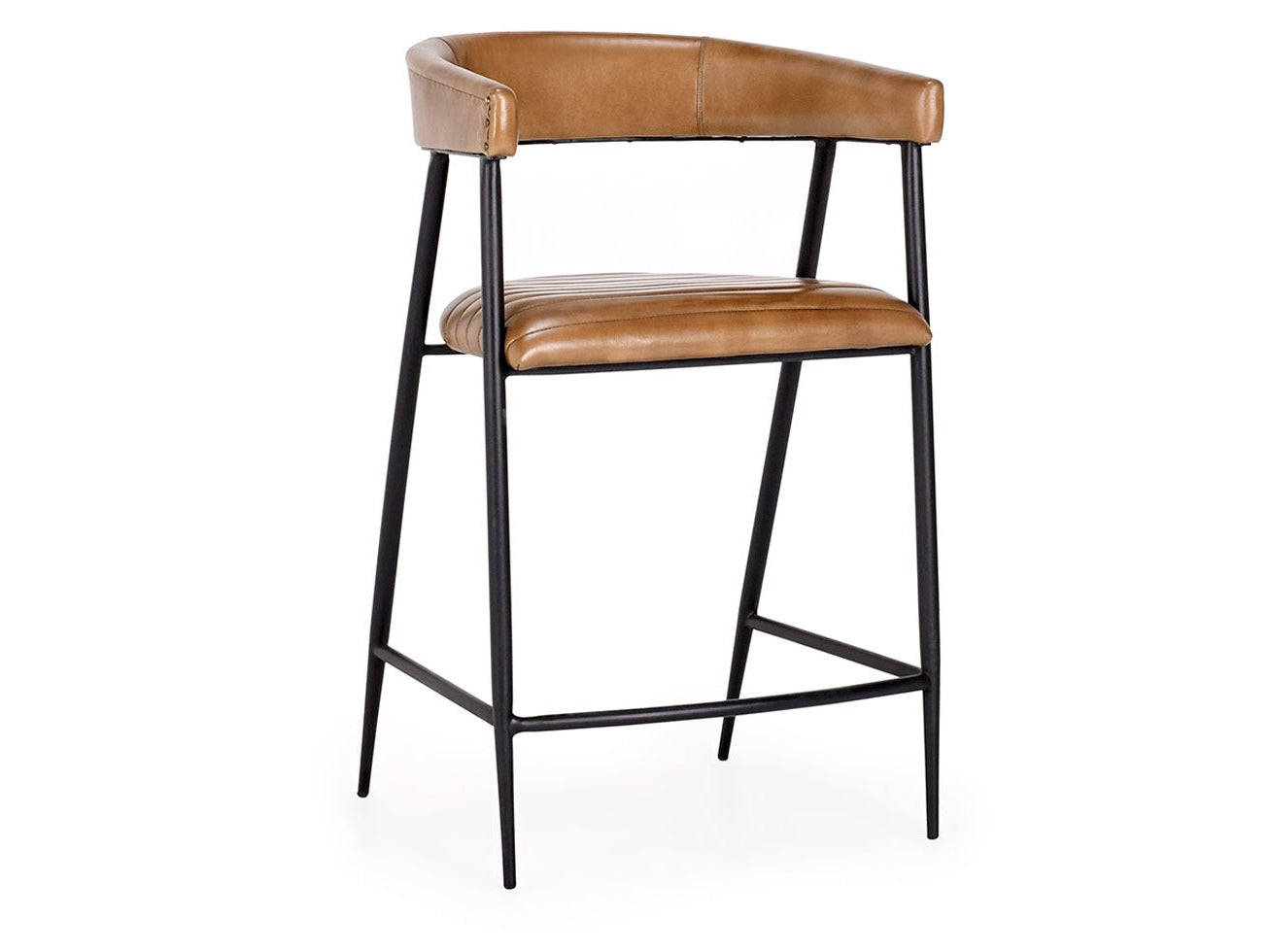 Preston Tudor Brown Counter Stool - Ornate Home