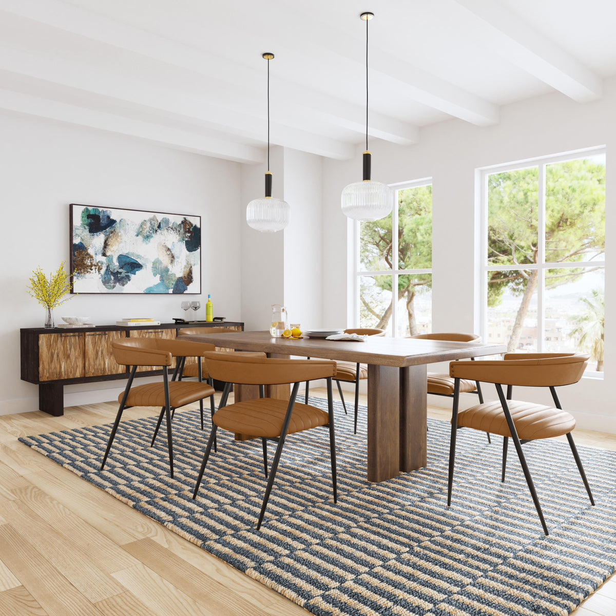 Preston Tudor Brown Dining Chair - Ornate Home