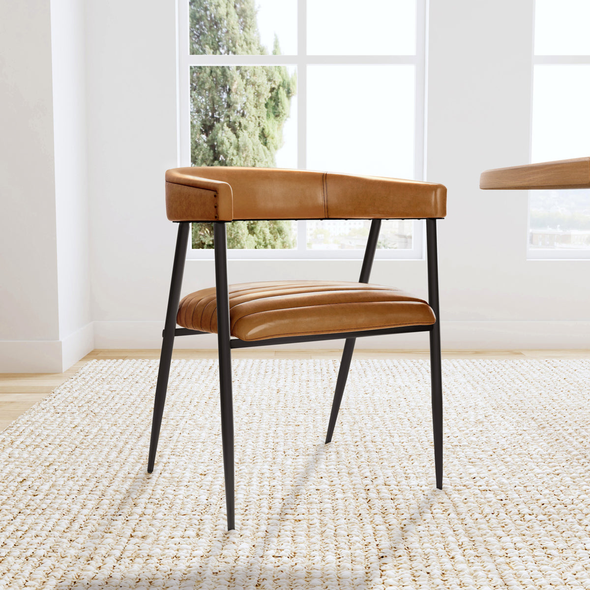 Preston Tudor Brown Dining Chair - Ornate Home