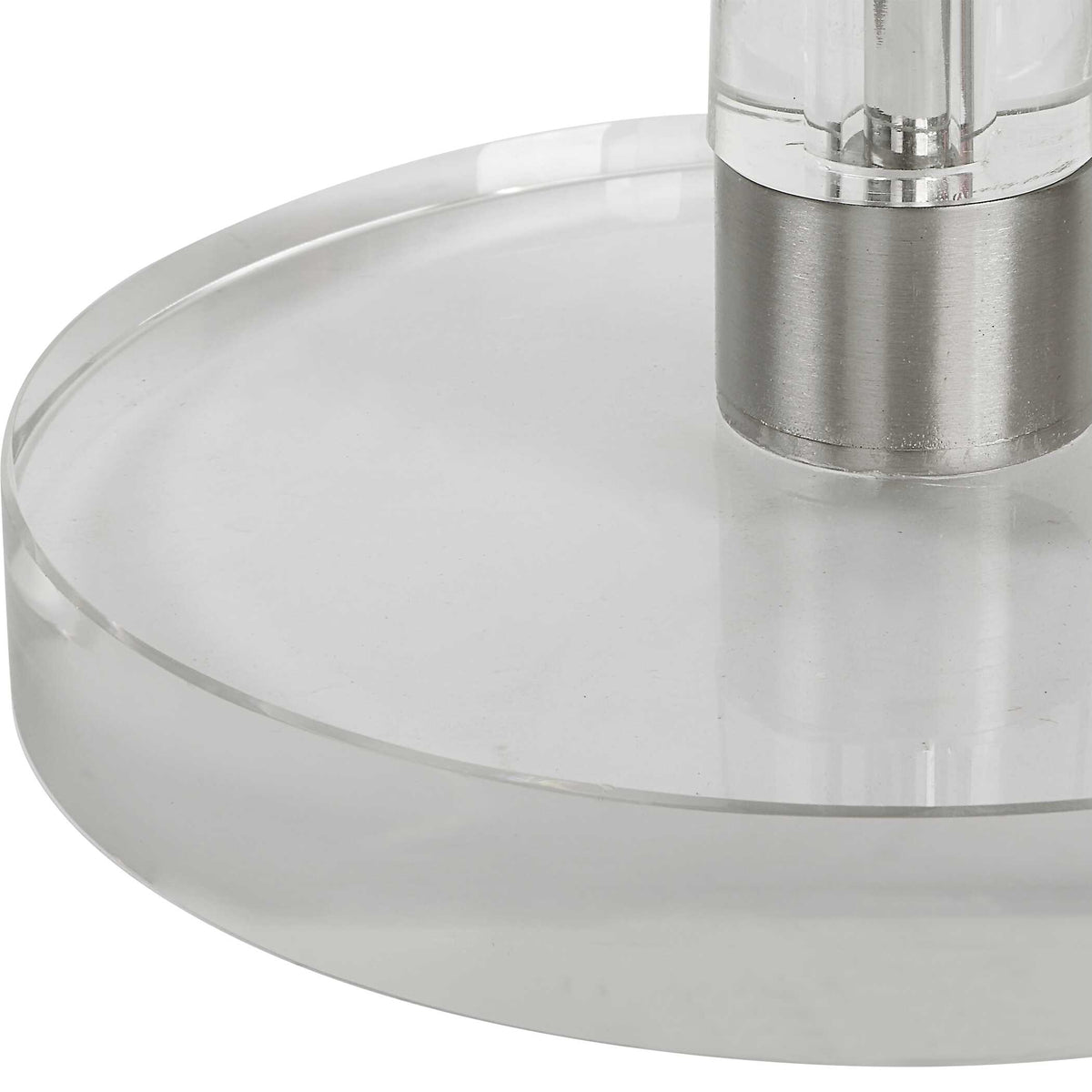 Pria Silver Crystal Drink Table - Ornate Home