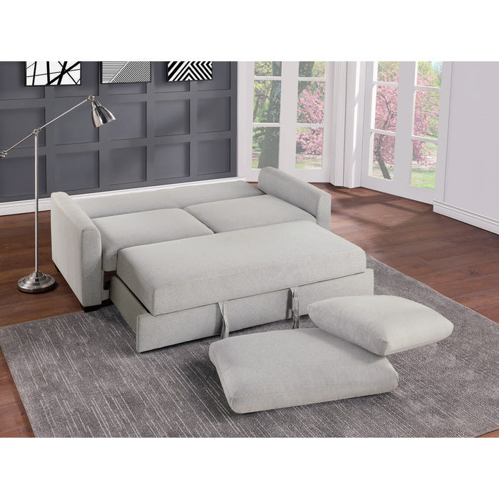 Price Gray Sofa with Pull-out Bed - Ornate Home