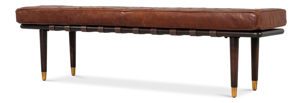 Prince Albert Brown Bench - Ornate Home
