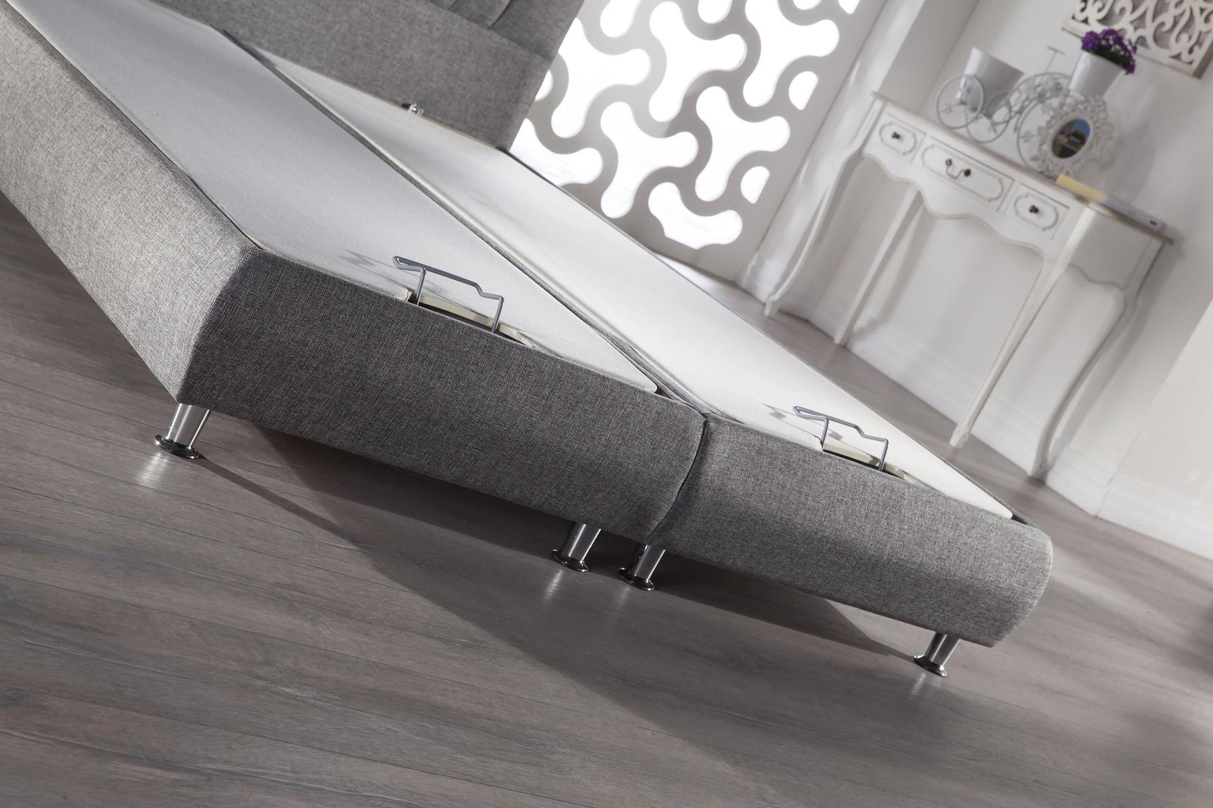 Prince Gray Storage Bed - Ornate Home