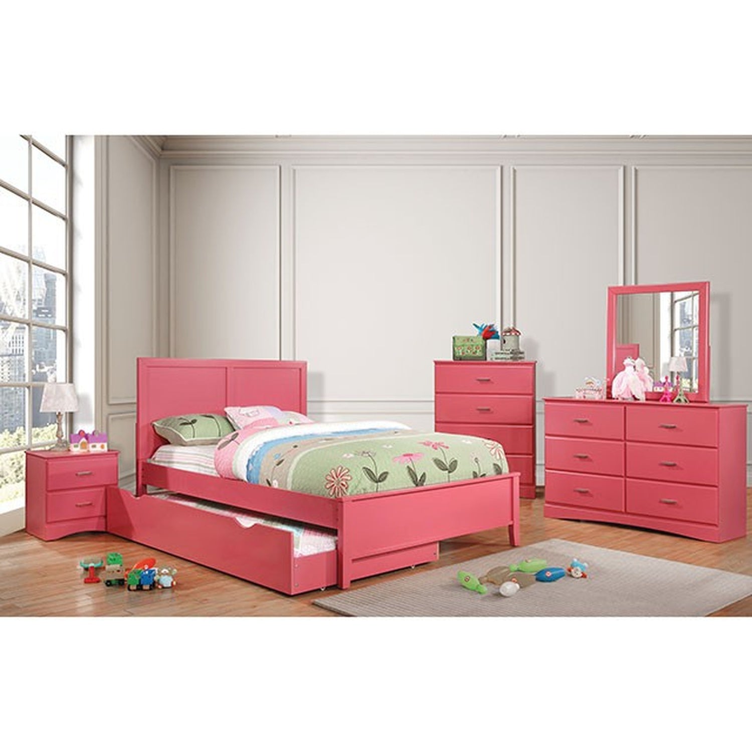 Prismo Pink Queen/Full Headboard - Ornate Home