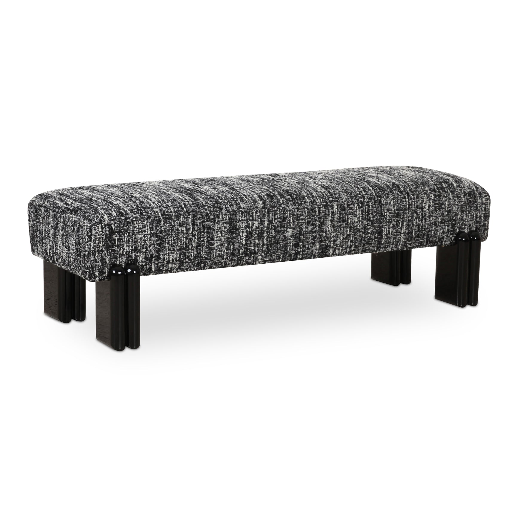 Priya Black Bench - Ornate Home