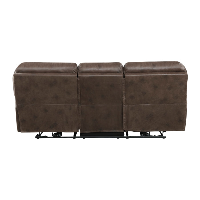 Proctor Brown Power Double Reclining Sofa - Ornate Home