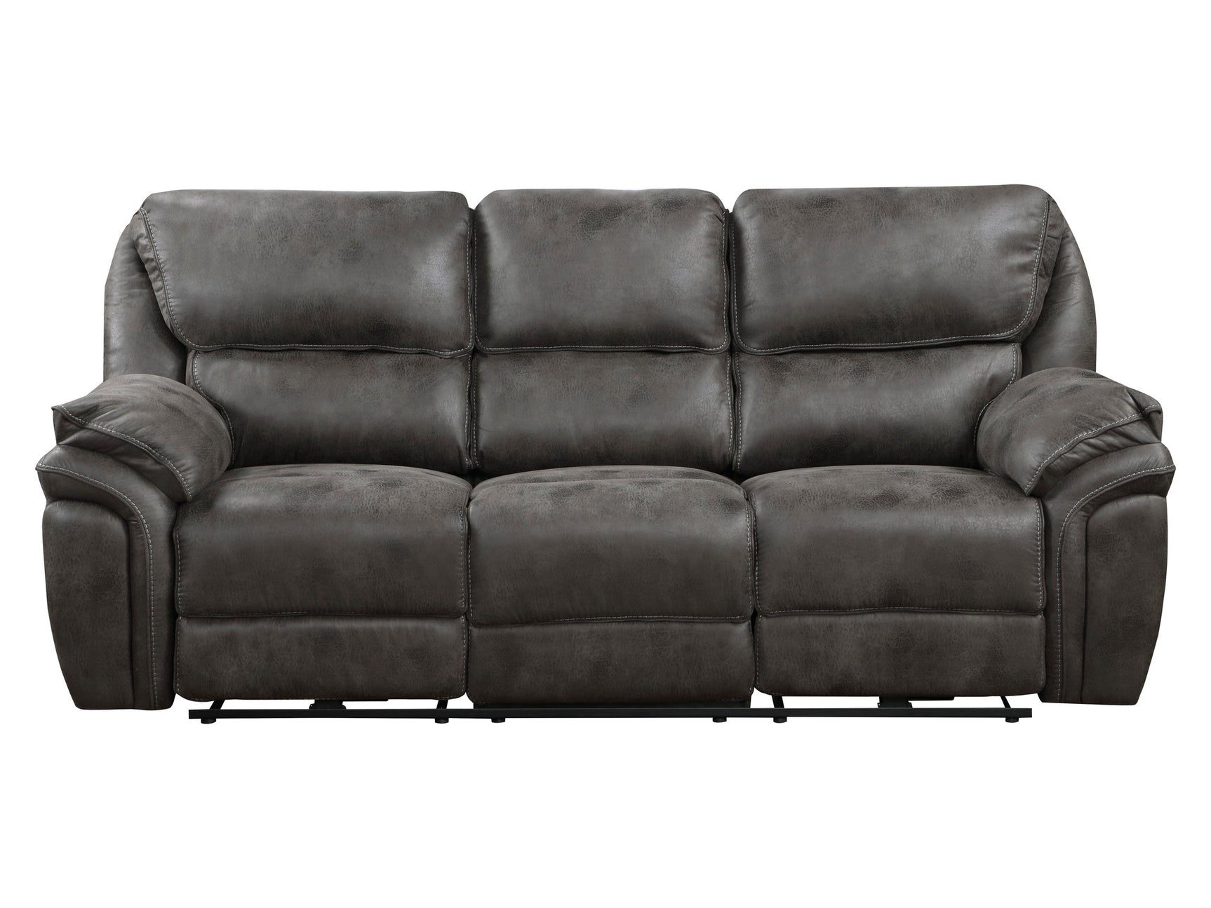 Proctor Gray Power Double Reclining Sofa - Ornate Home