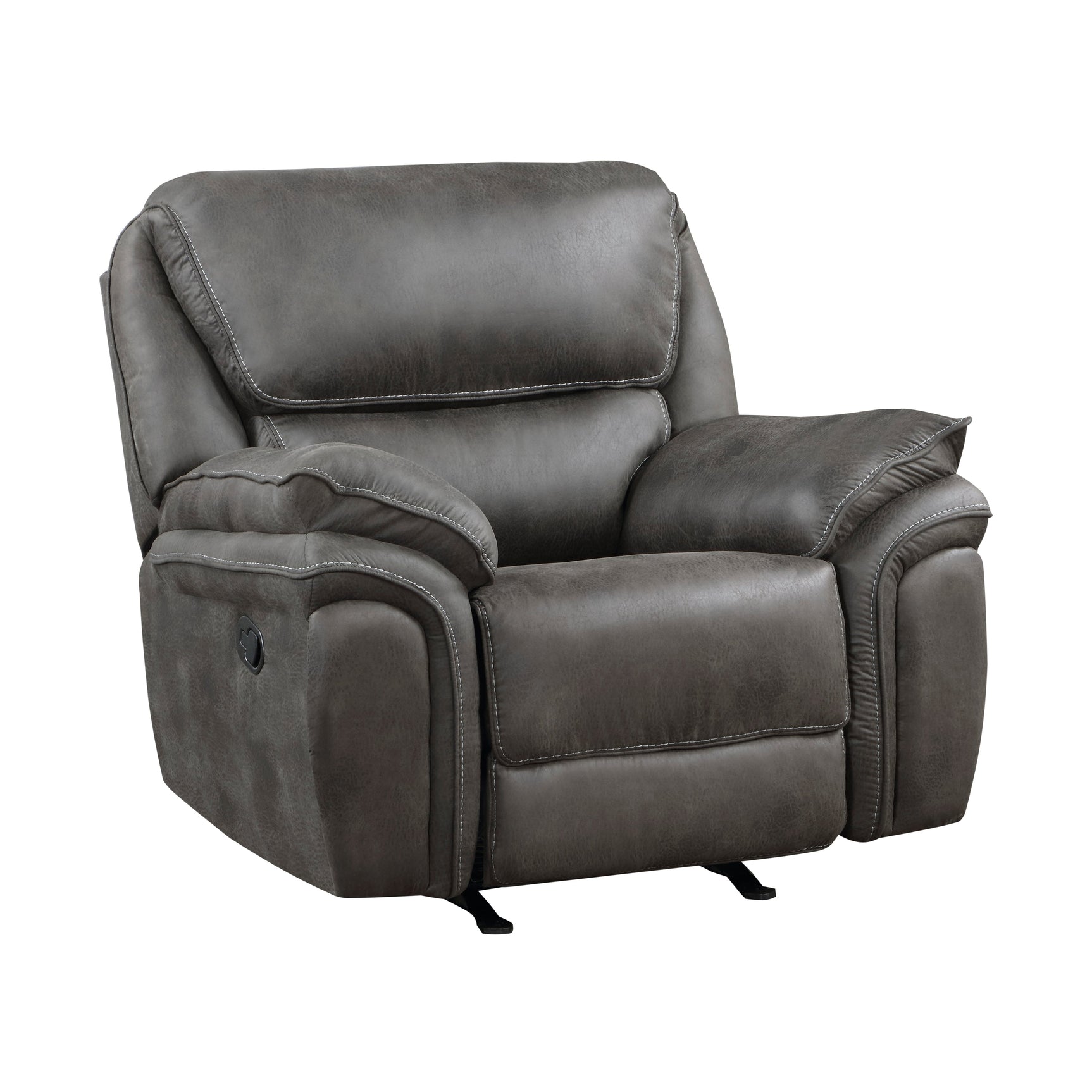Proctor Gray Rocker Reclining Chair - Ornate Home